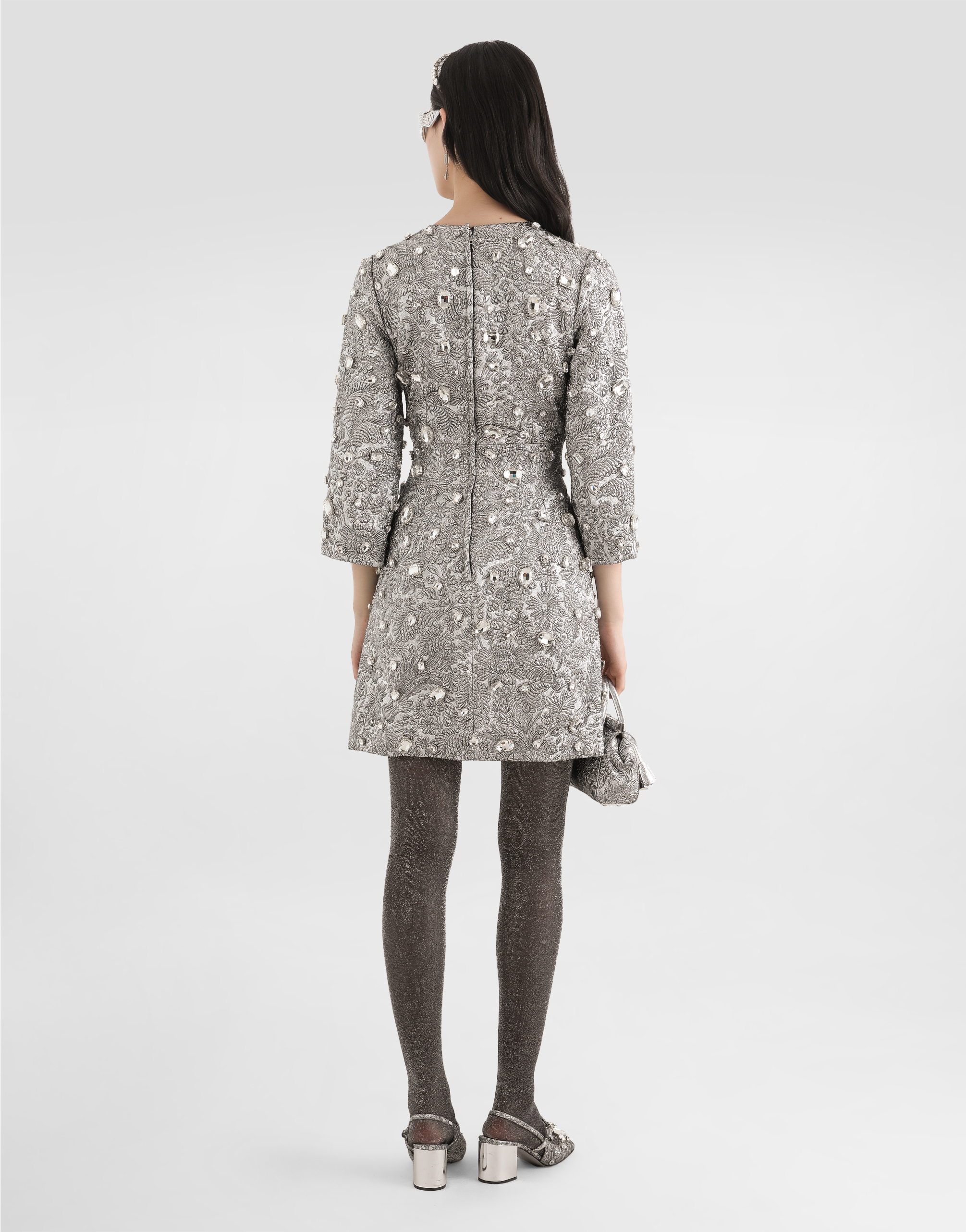 Dolce & Gabbana Abito In Gray