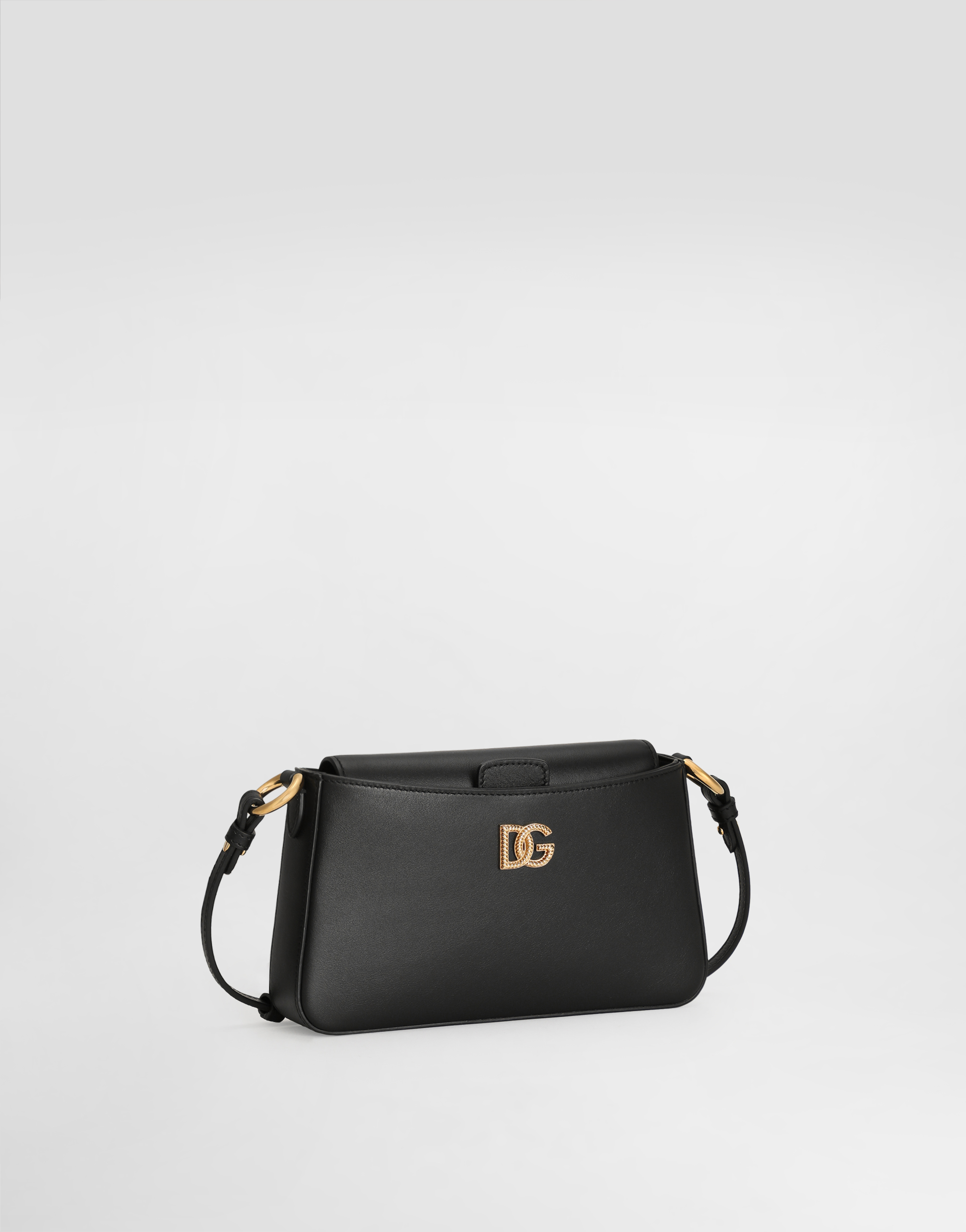  Dolce & Gabbana Bolso Para Móvil En Piel De Becerro - Mujer Bolsos Mini Y Clutchs Negro Piel Onesize 