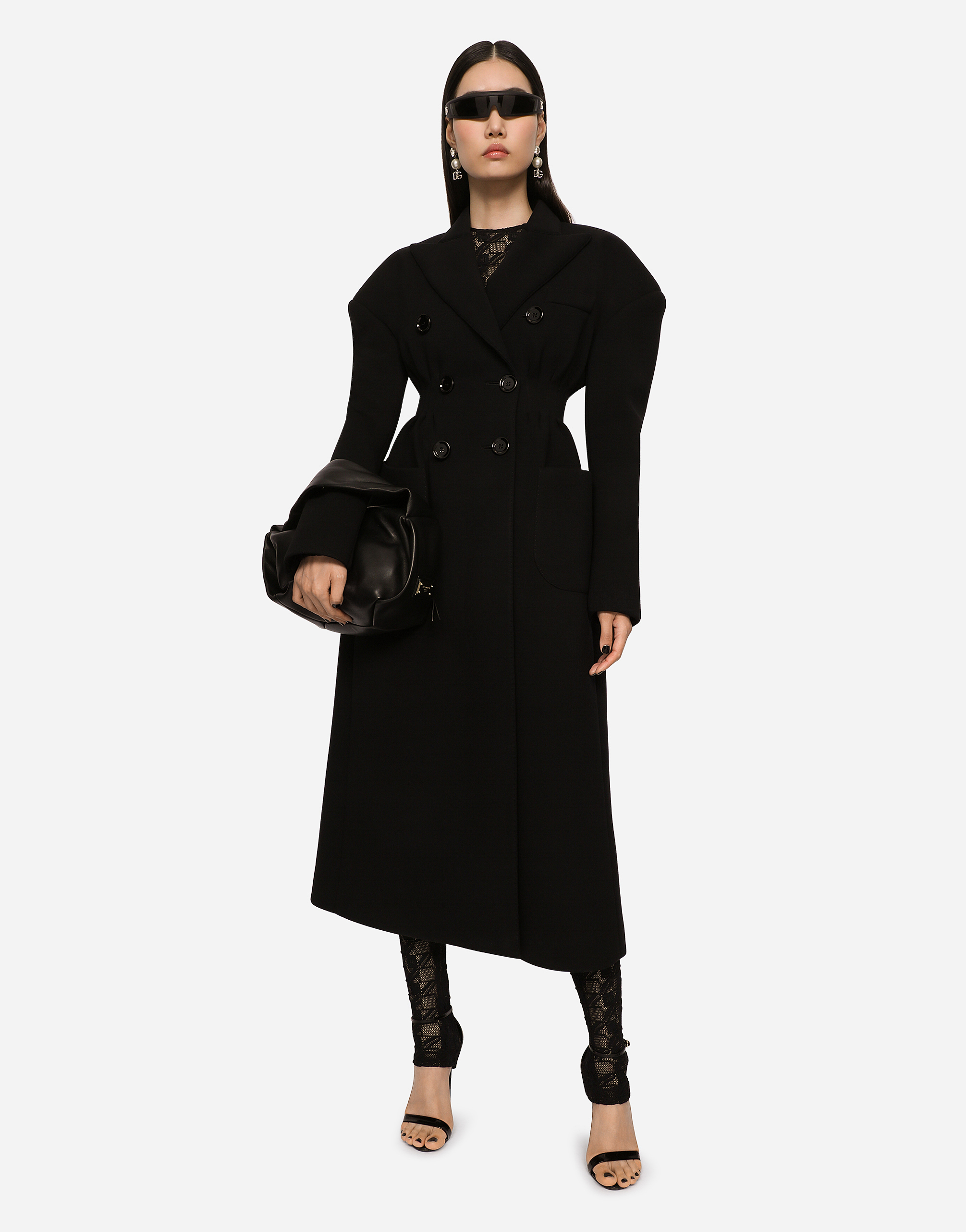 Shop Dolce & Gabbana Cappotto In Black