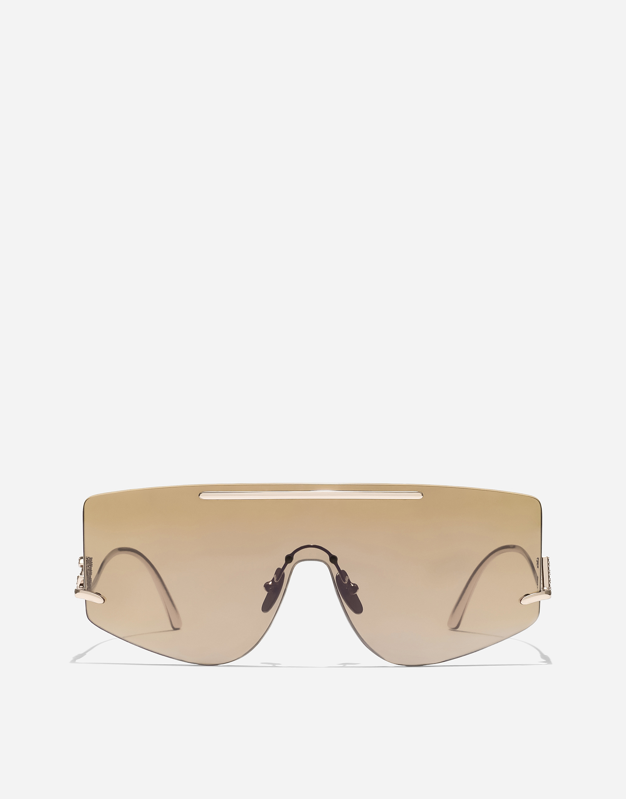 Dolce & Gabbana Dg Crystal Sunglasses In Gold