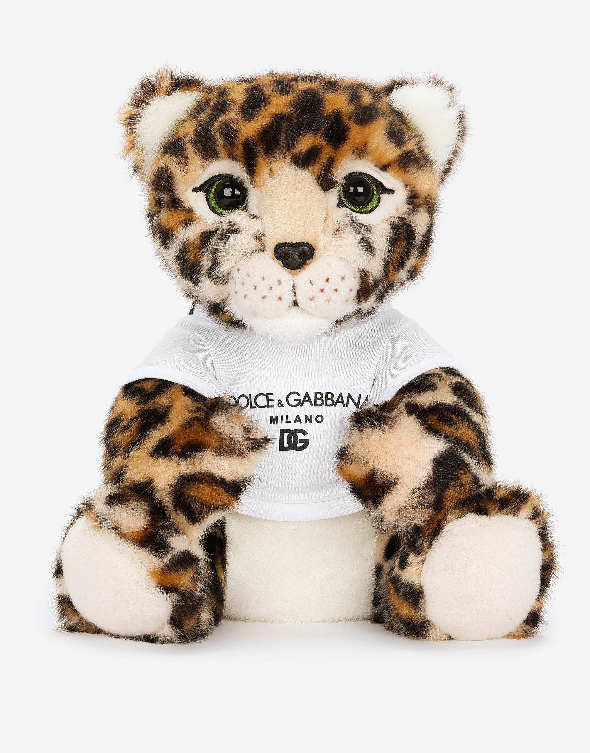【特価】 soft leopard fur Faux toy Boys for Multicolor in mascot 洋書