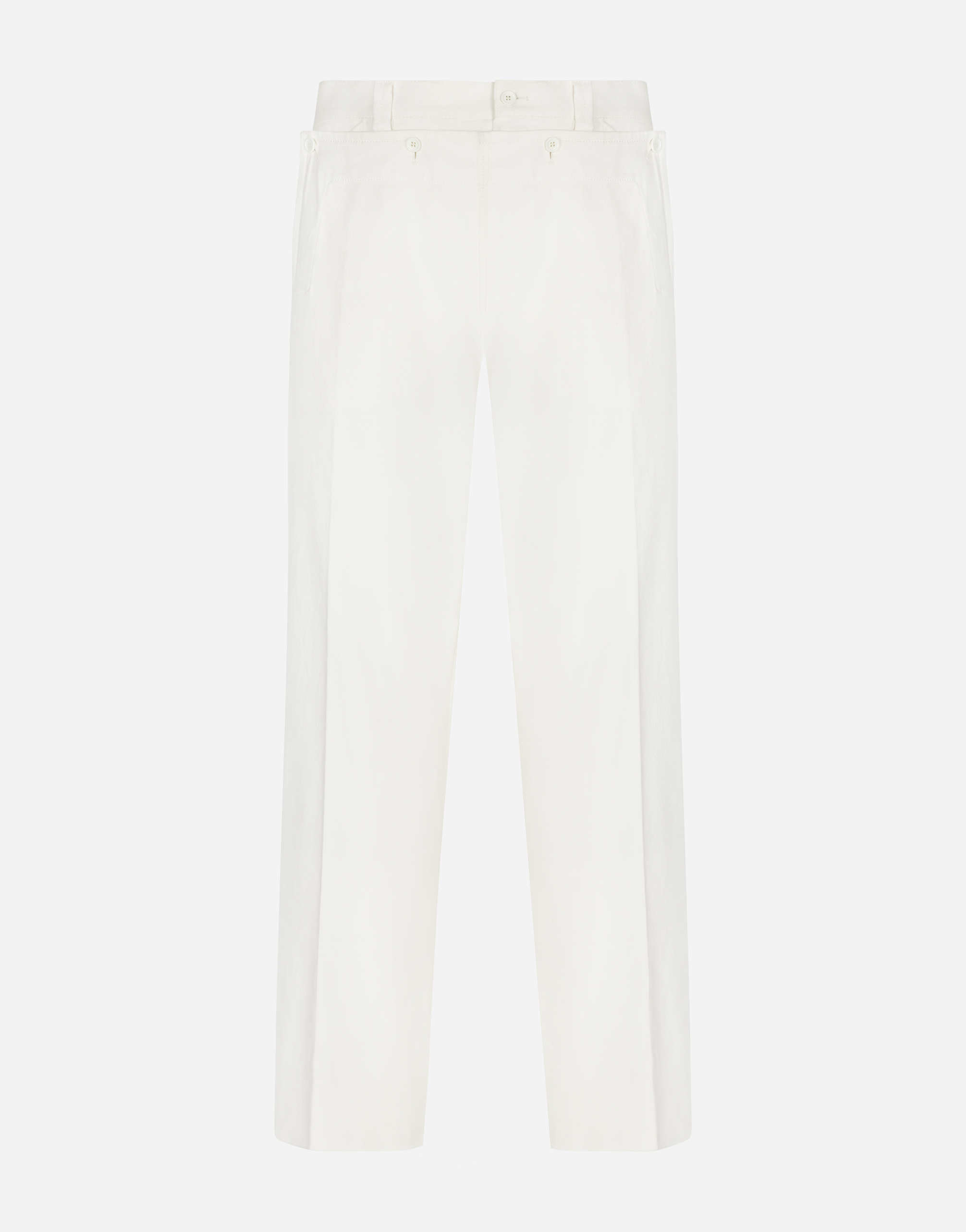 Dolce & Gabbana Pantalone In White