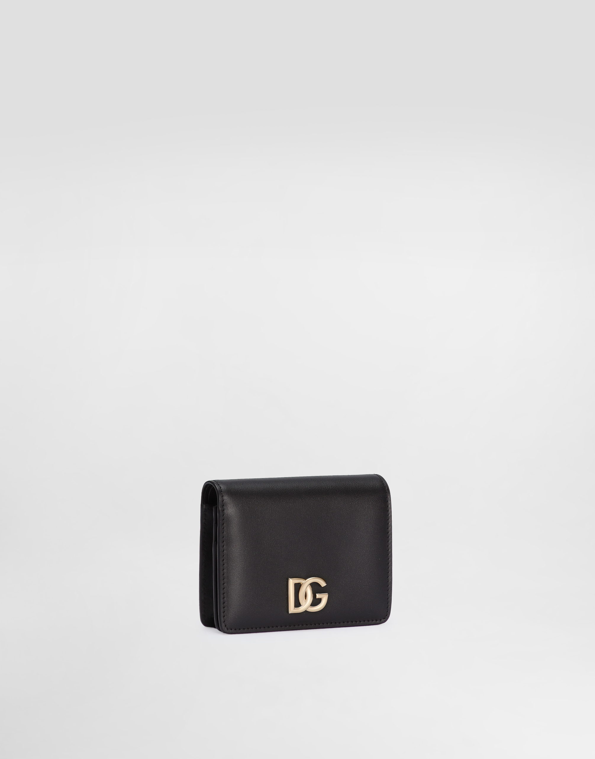 DOLCE & GABBANA CALFSKIN WALLET WITH DG LOGO