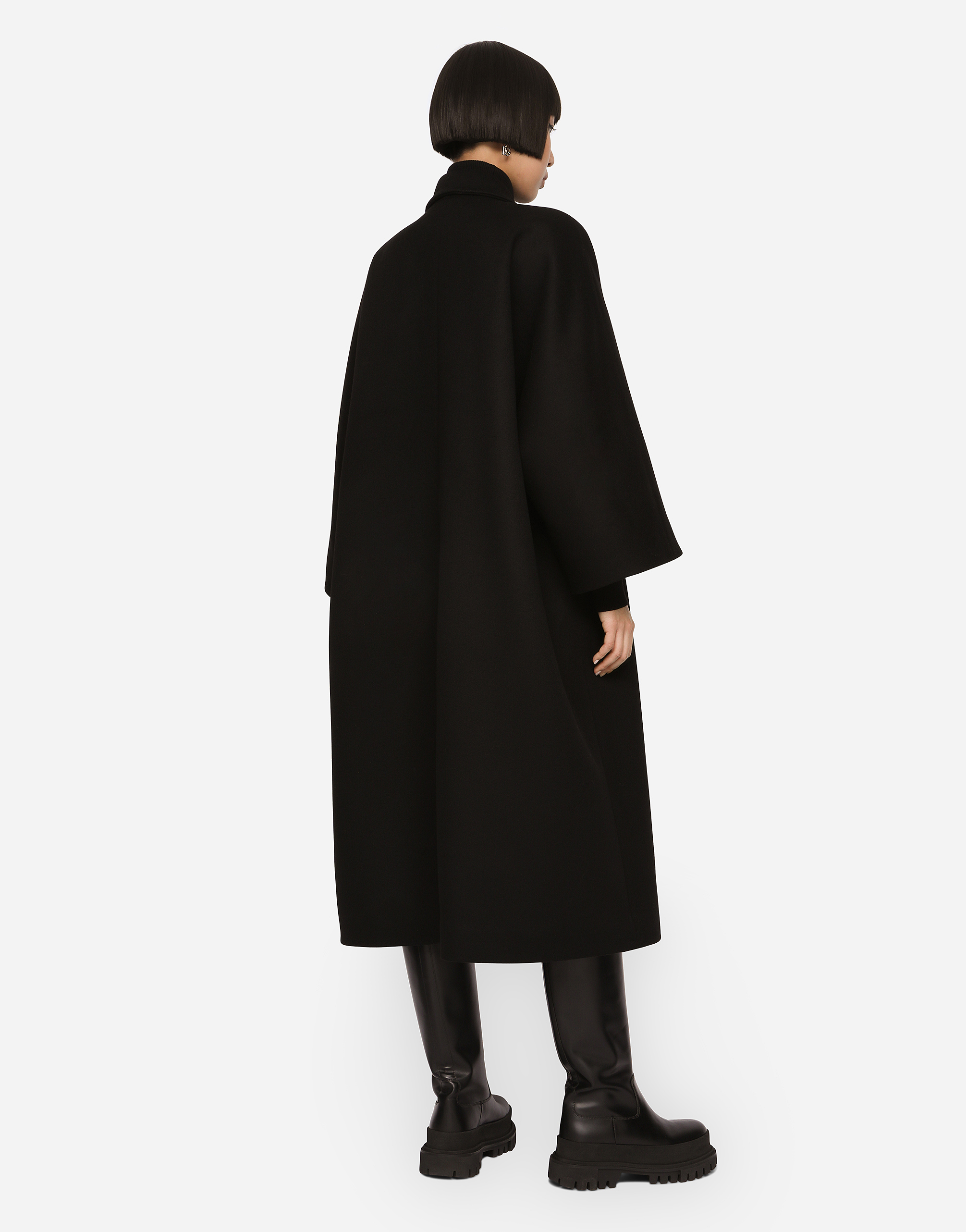 Dolce & Gabbana Cappotto In Black