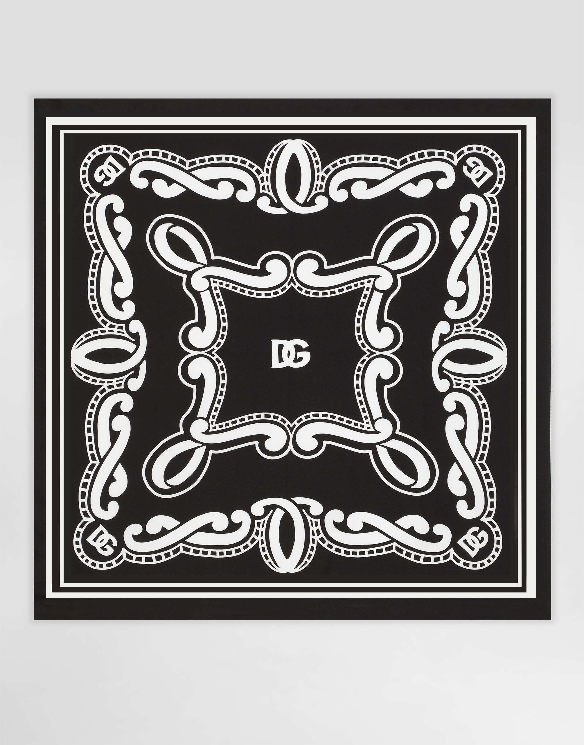 Dolce & Gabbana Bandanna-print Silk Scarf - Man Scarves And Silks Print Pz