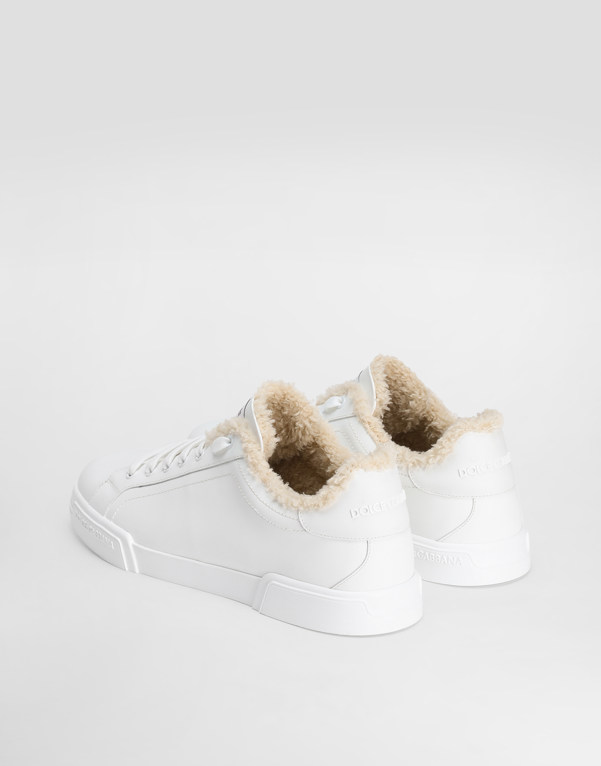 Portofino light calfskin sneakers