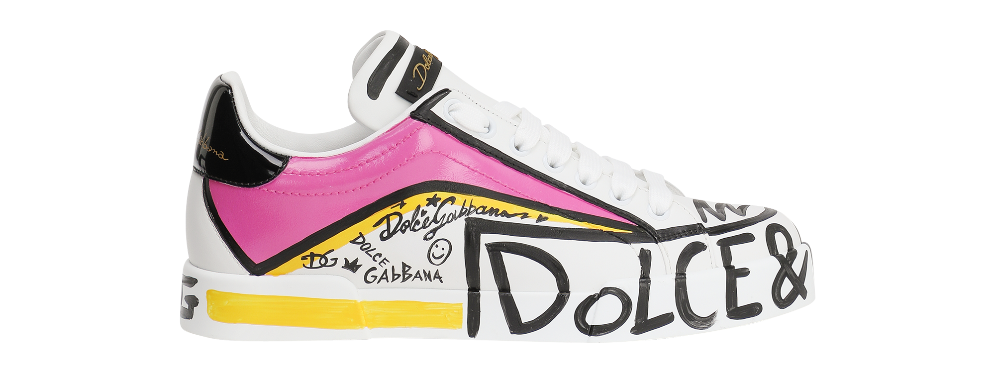 Sneaker Portofino Limited Edition in Multicolore da Donna | Dolce\u0026Gabbana®