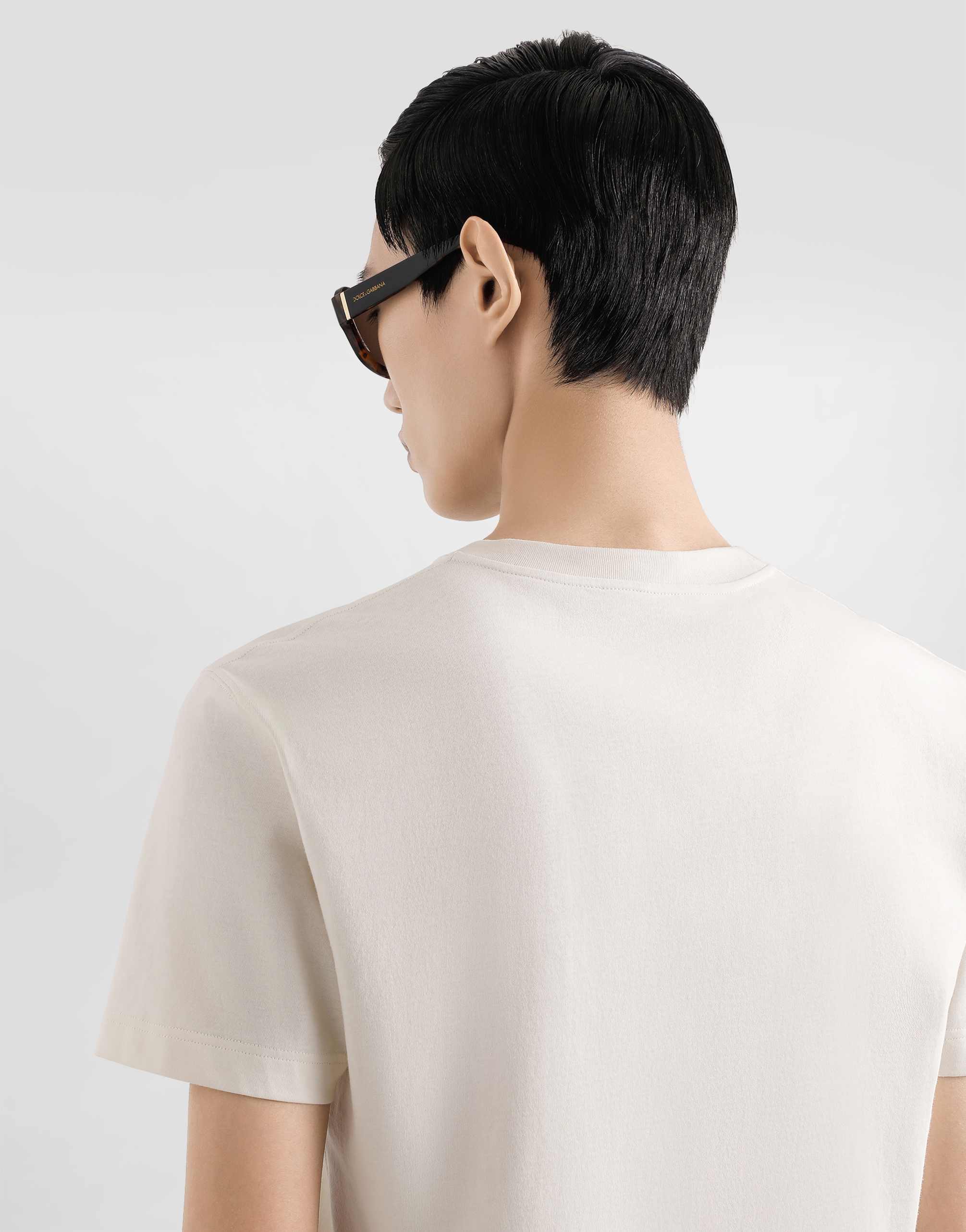 Cotton t-shirt with embroidery