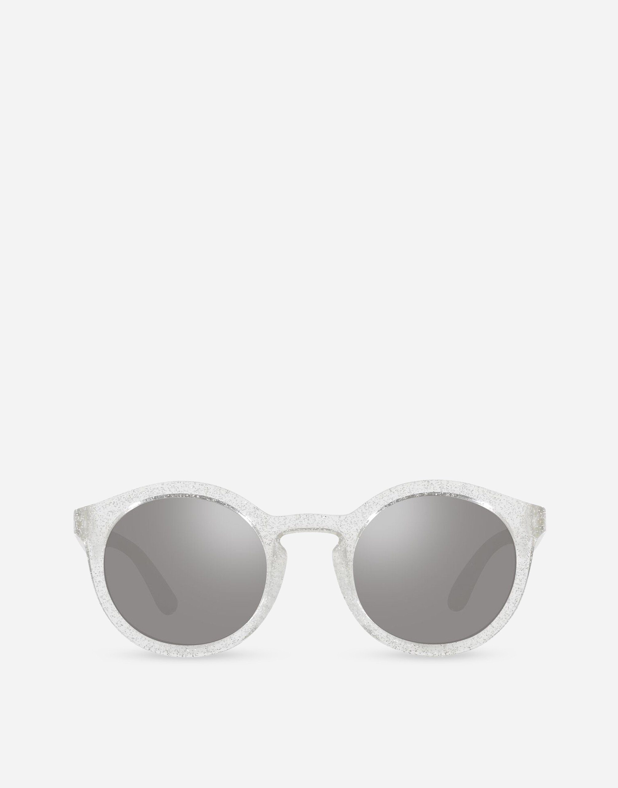Dolce & Gabbana Kids' New Pattern Sunglasses In White