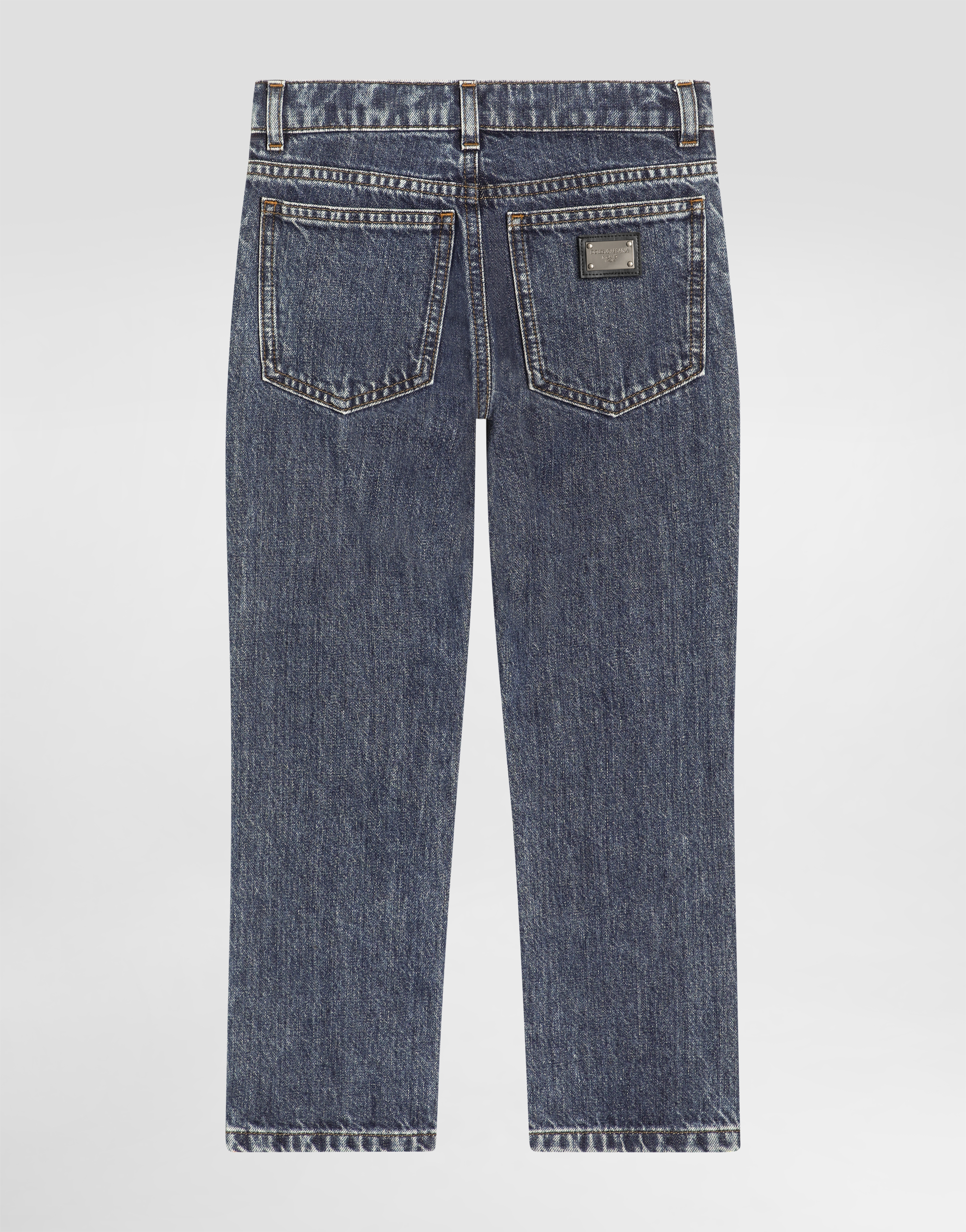 Dolce & Gabbana Jeans 5 Tasche In Denim In Blu