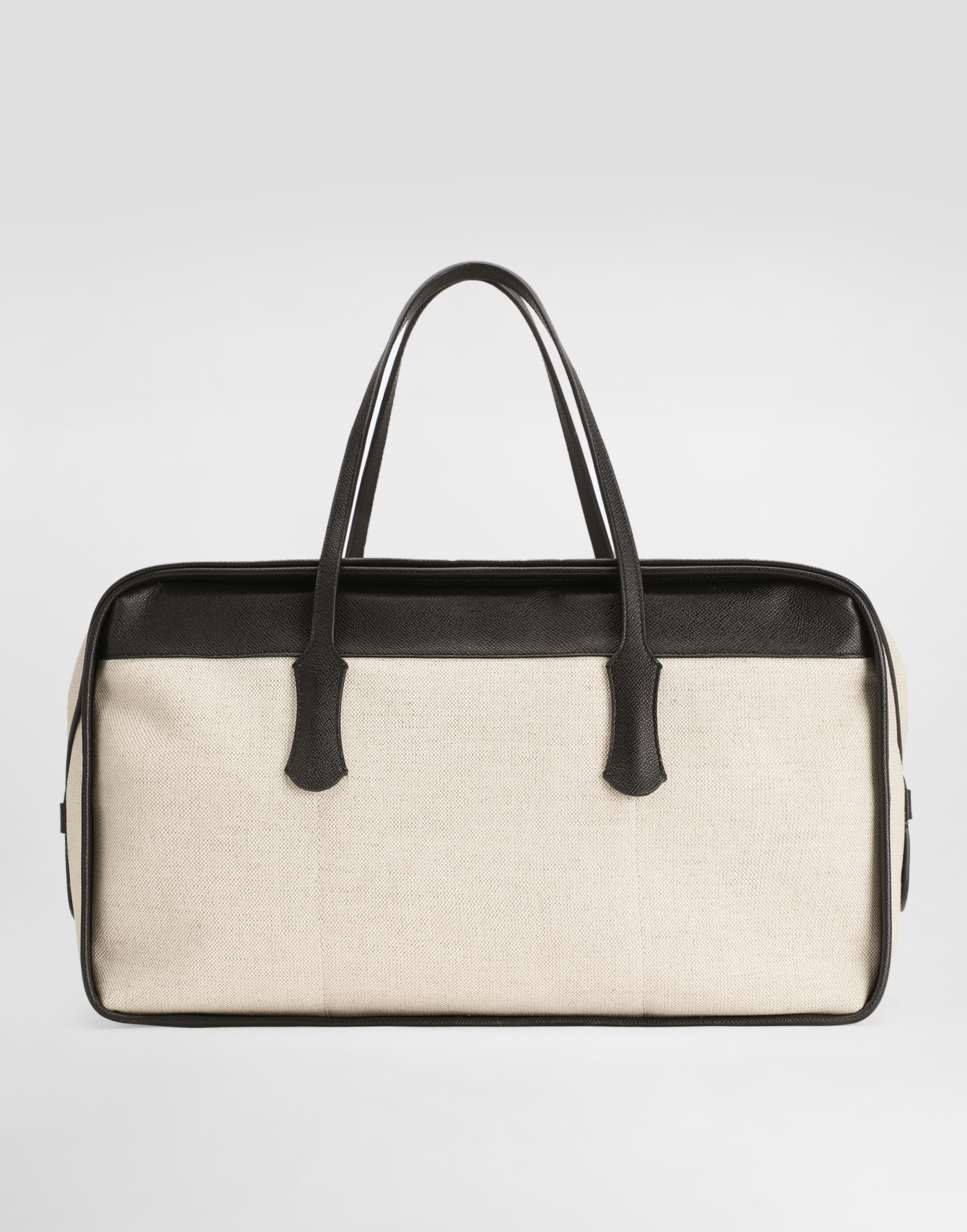 Dolce & Gabbana Salt&pepper Calfskin Atene Handbag
