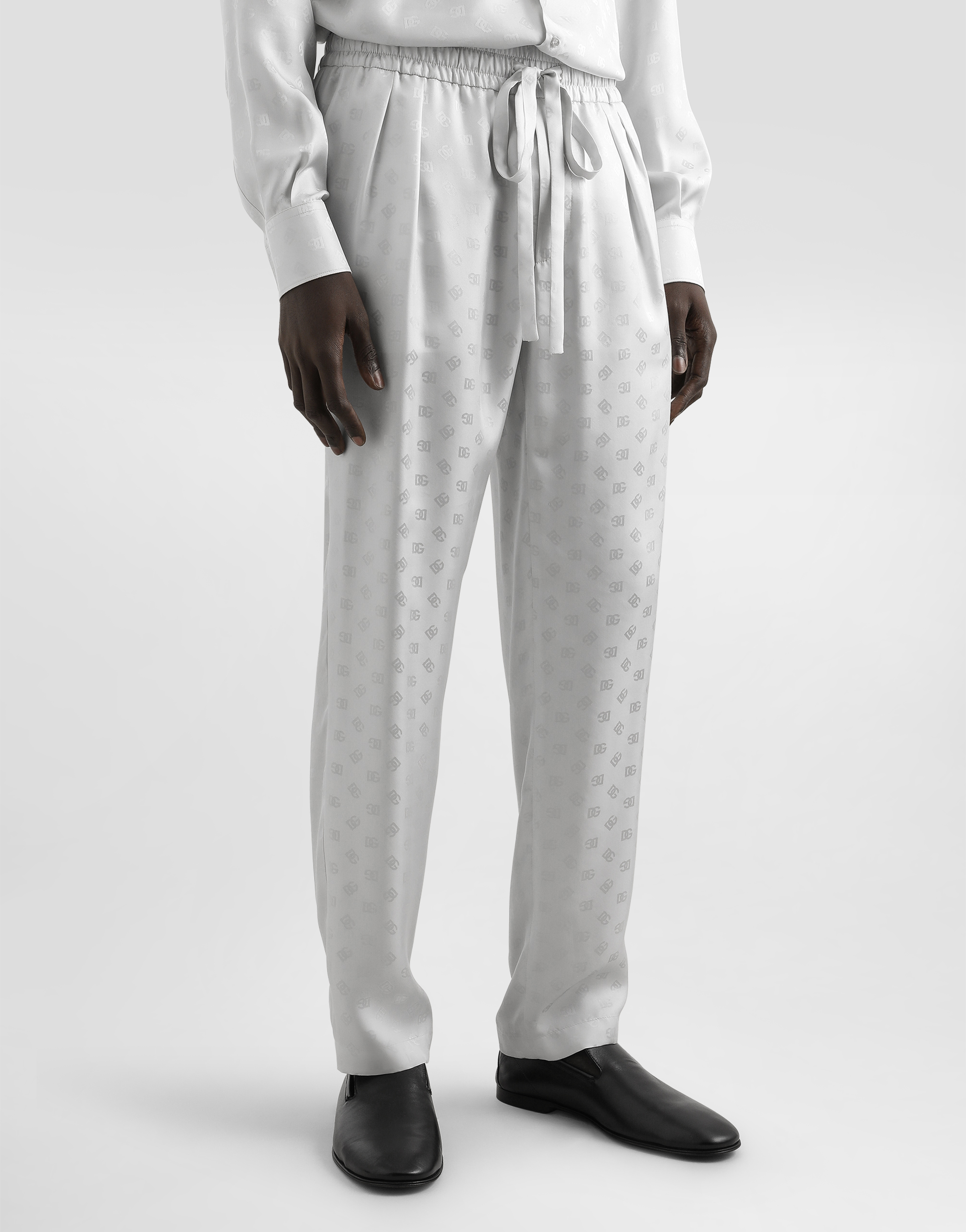 DG logo jacquard jogging trousers