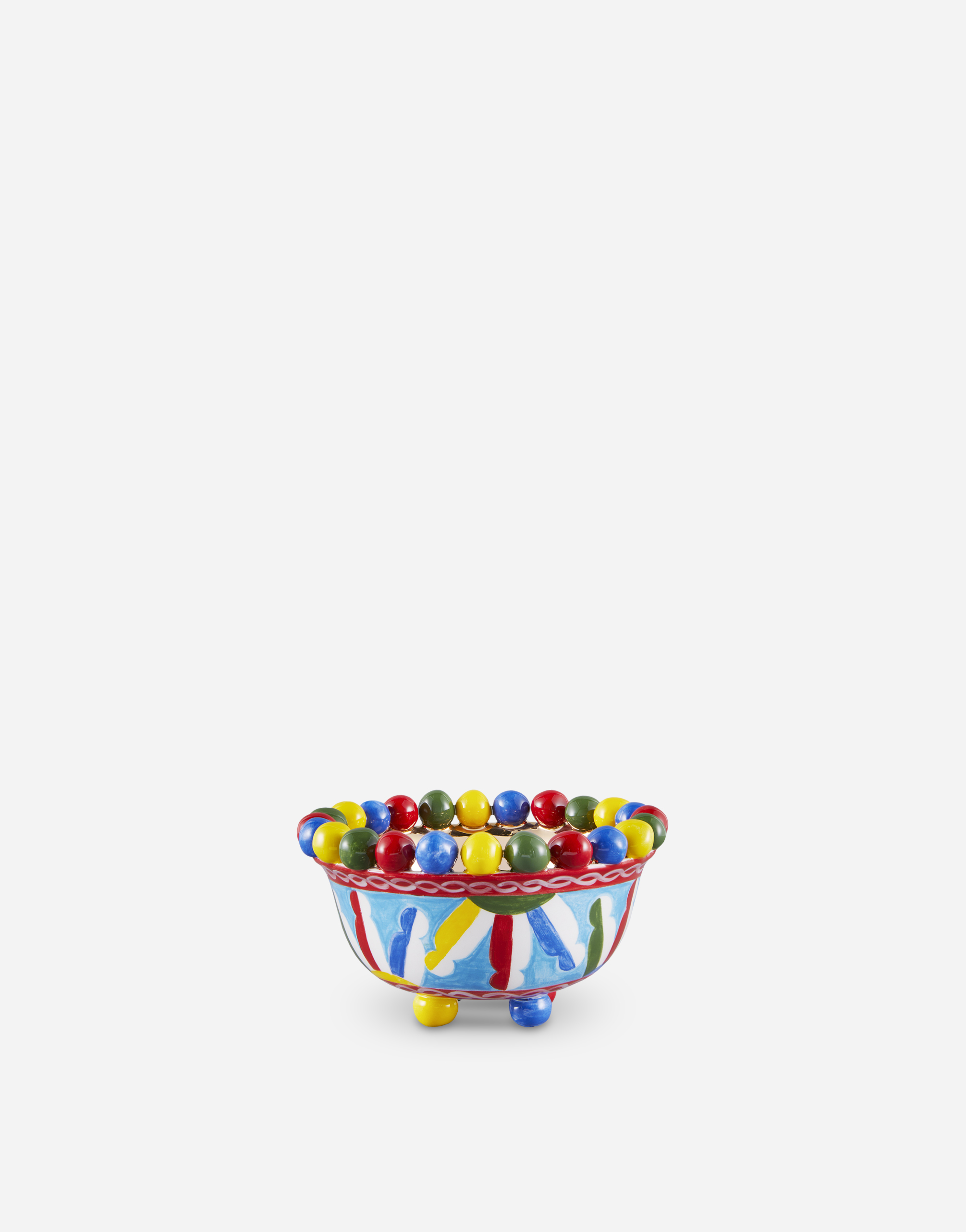 Dolce & Gabbana Medium Decorative Bowl In Multi