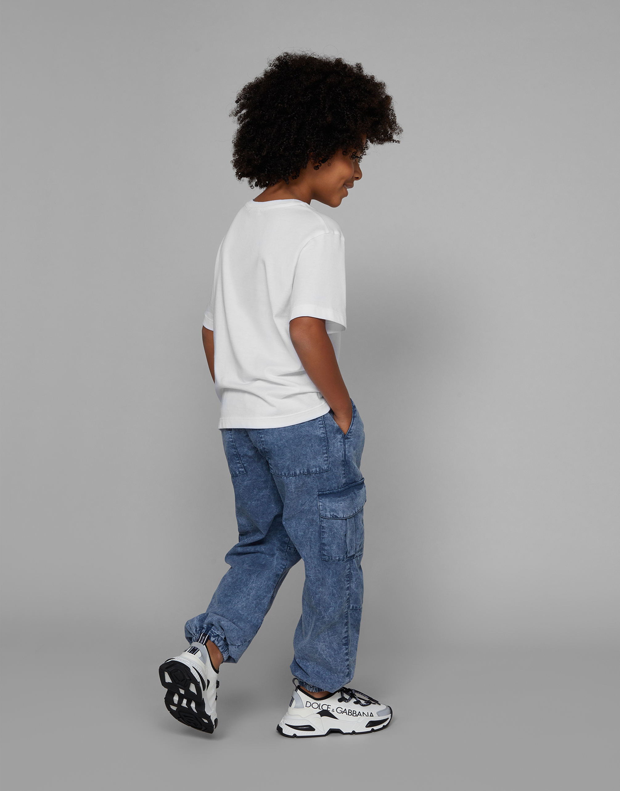 Dolce & Gabbana Jersey T-shirt With Dolce&gabbana Logo