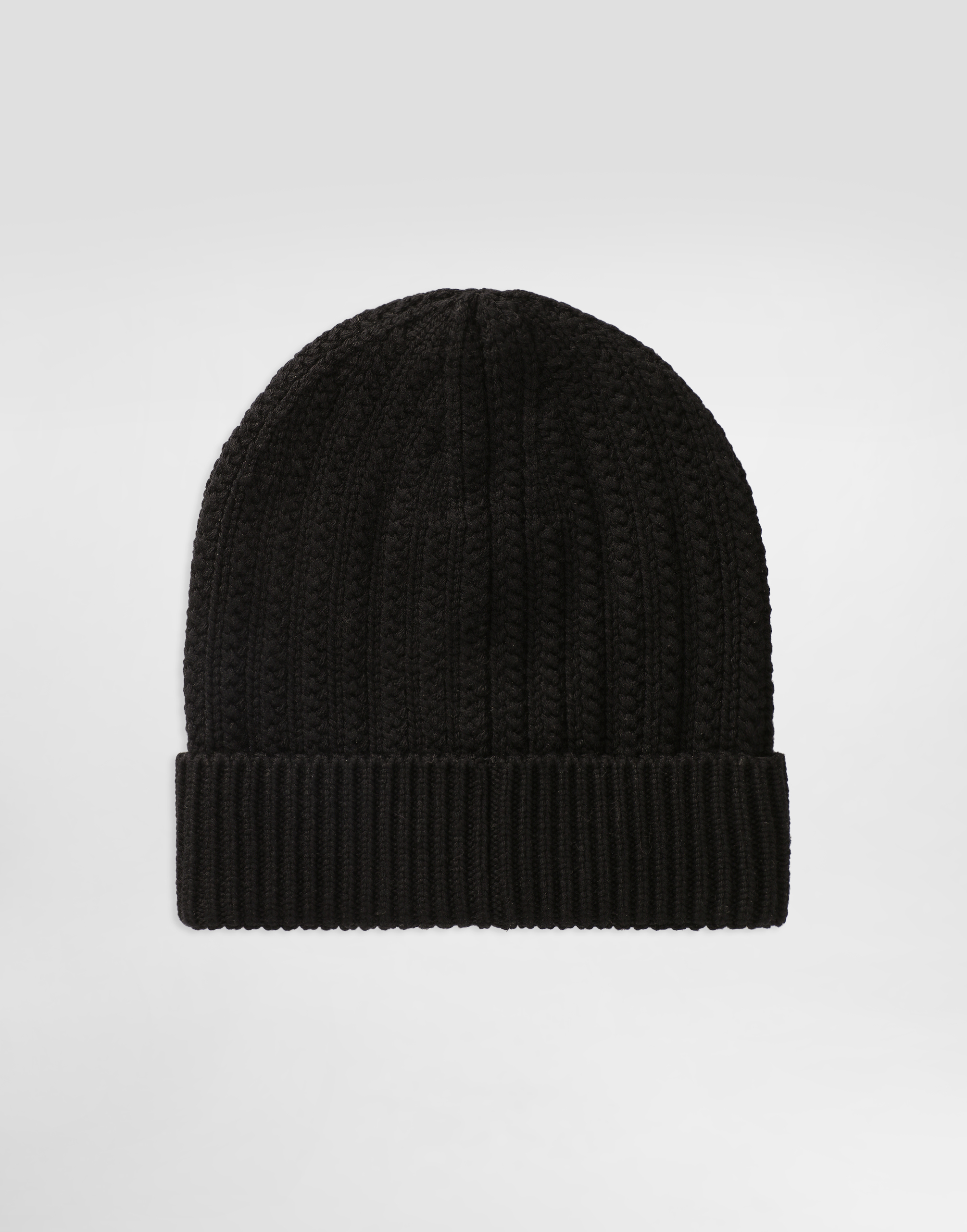 Cable-knit hat