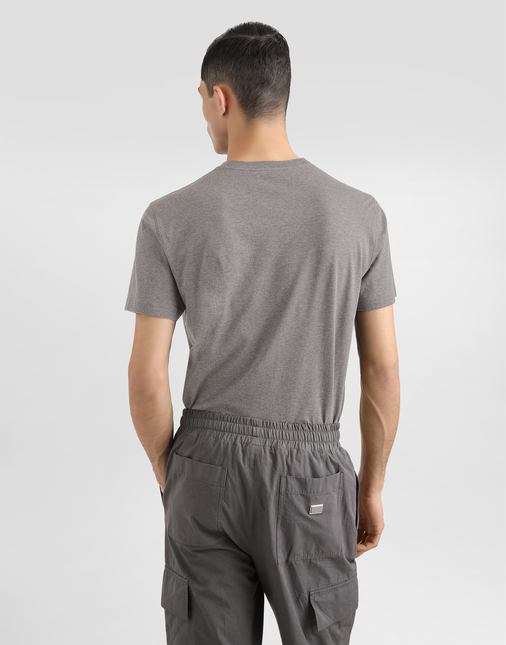 Dolce & Gabbana Cotton T-shirt With Tag In Grey
