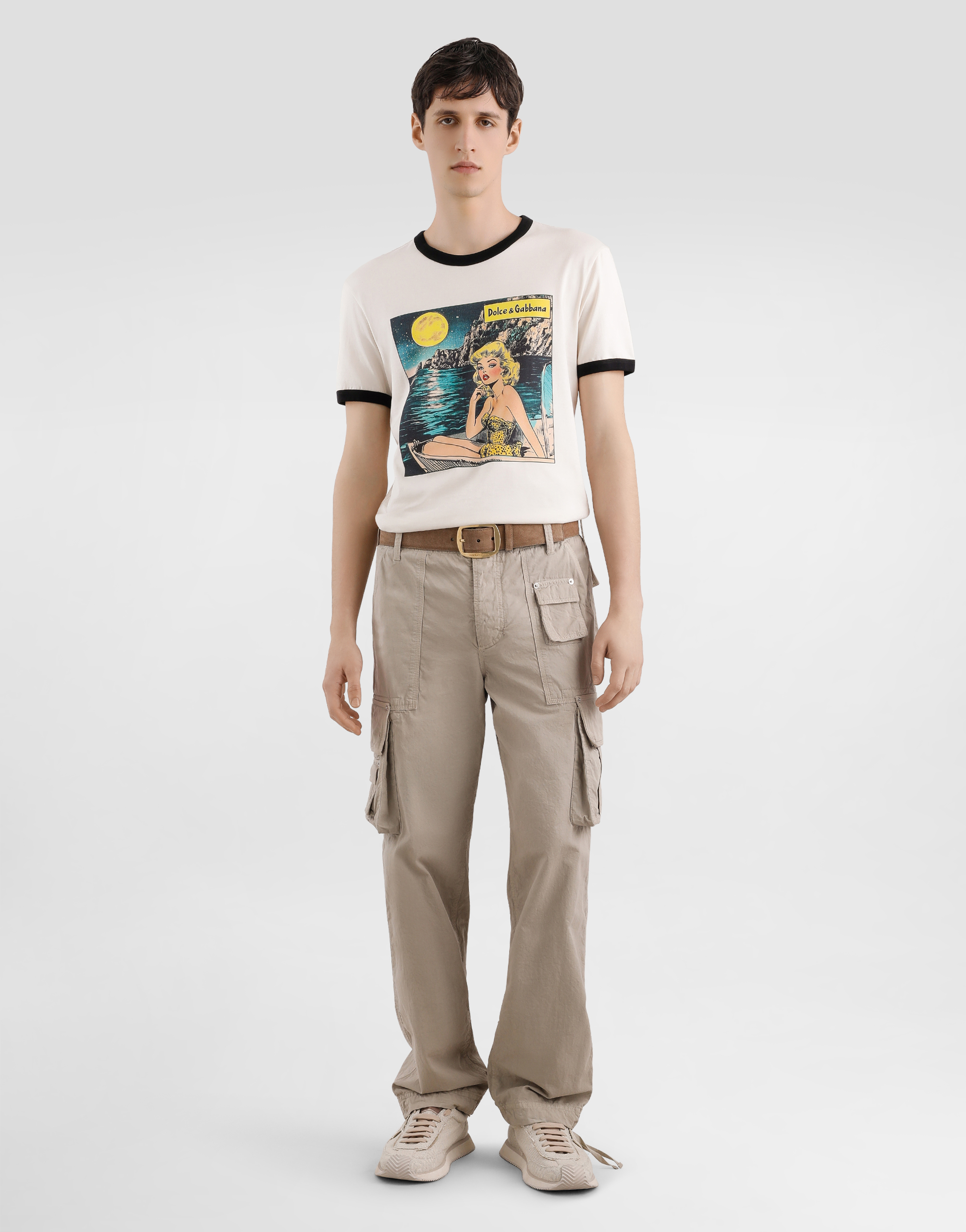 Cotton t-shirt with print