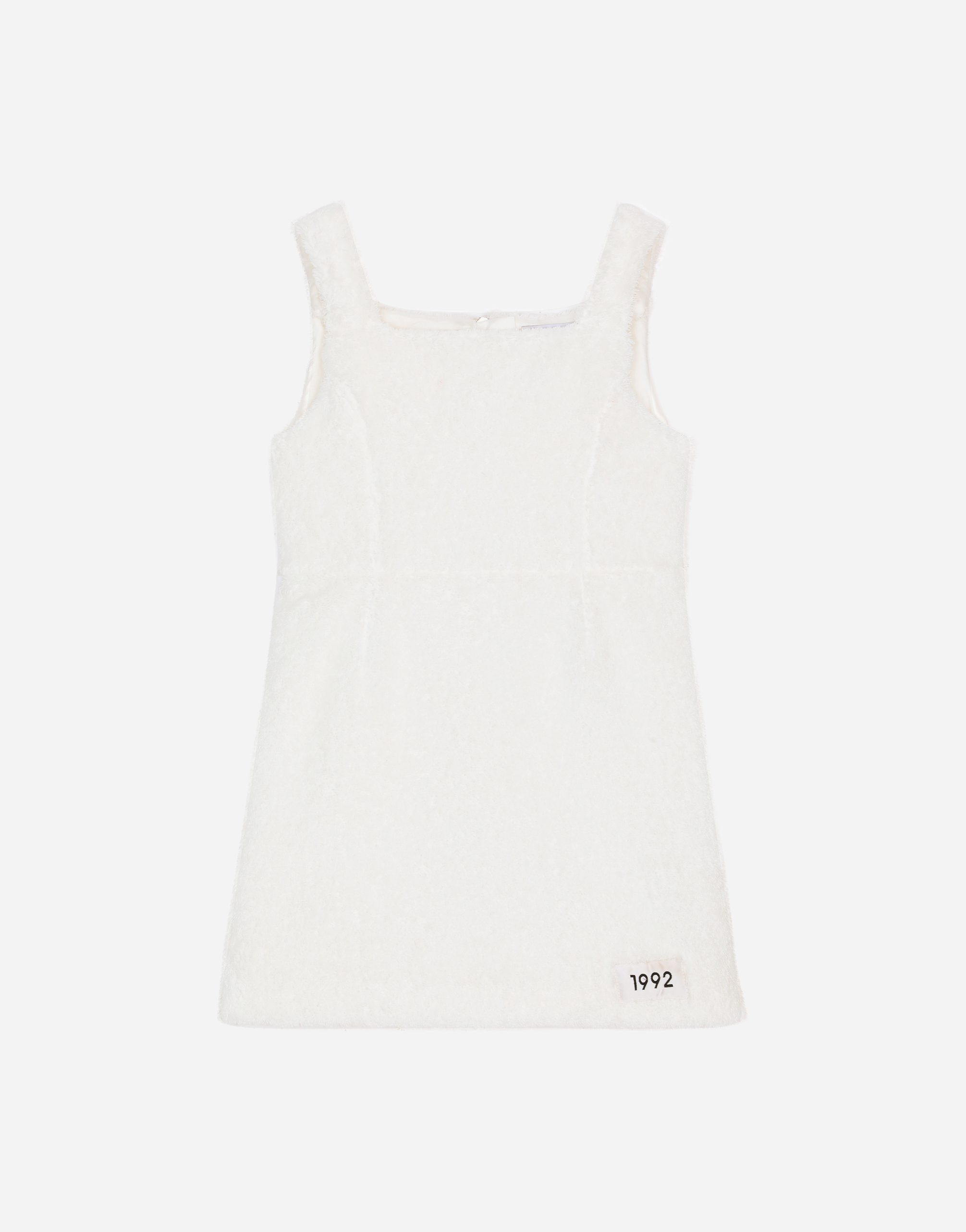 DOLCE & GABBANA SHORT TERRYCLOTH DRESS