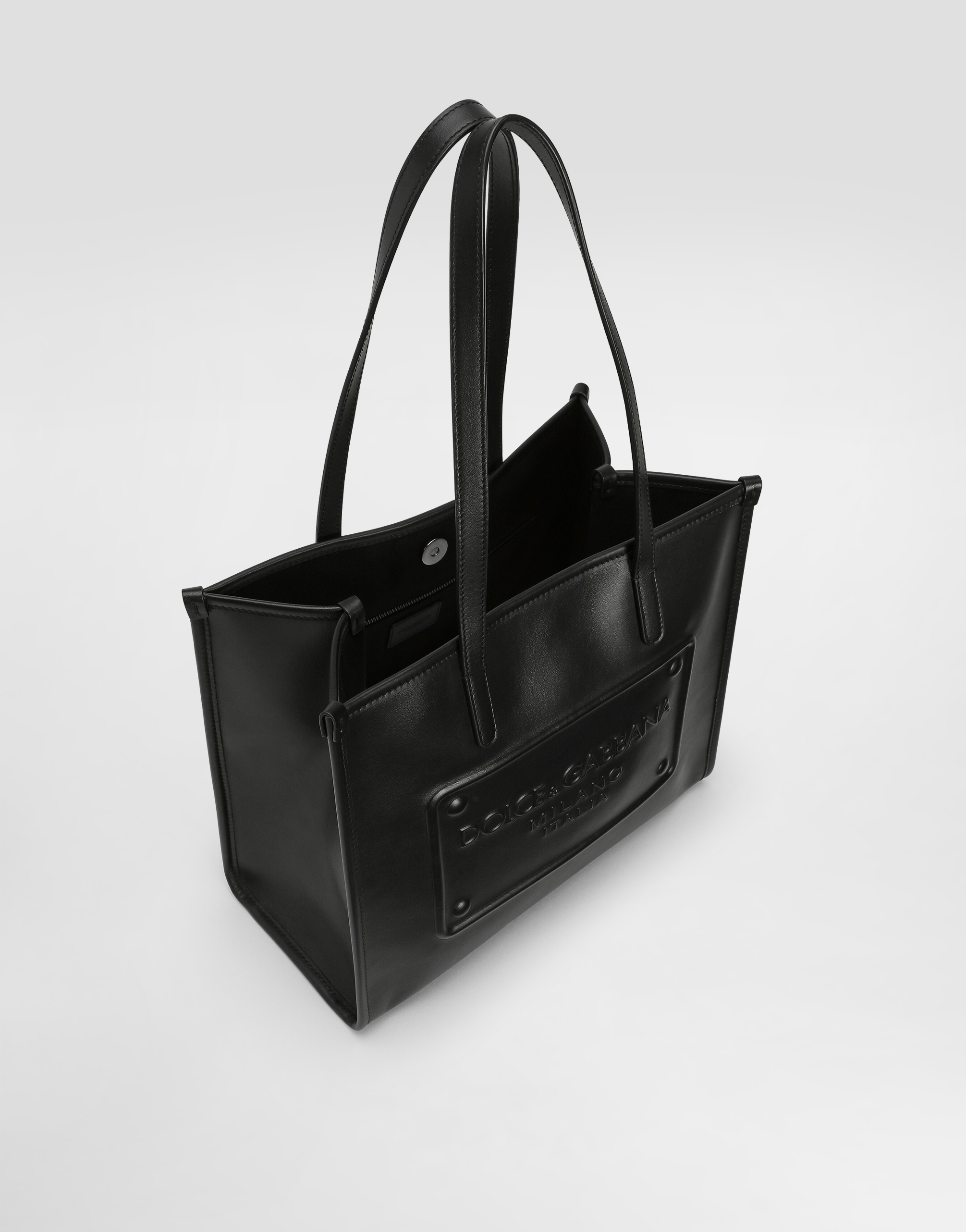 Medium calfskin shopper