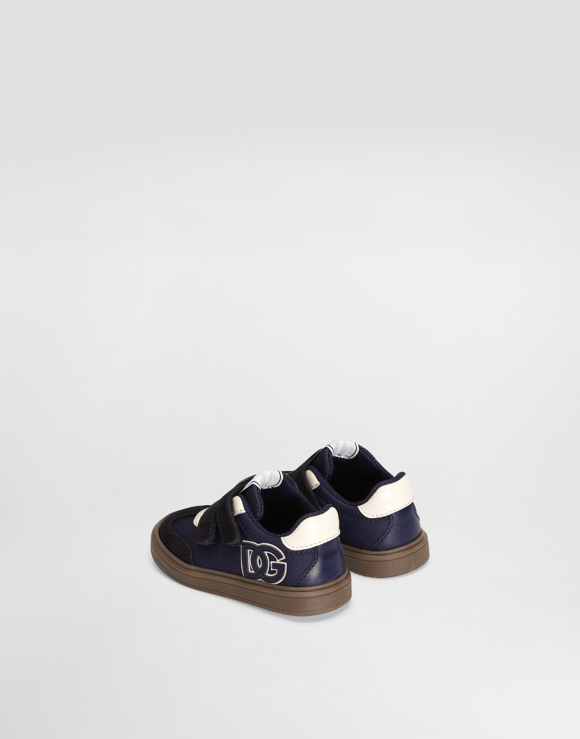  Dolce & Gabbana Low-top-sneakers Dg Original Aus Leder Und Nylon - Mann Schuhe Für Die Ersten Schritte (19-26) Blau 20 