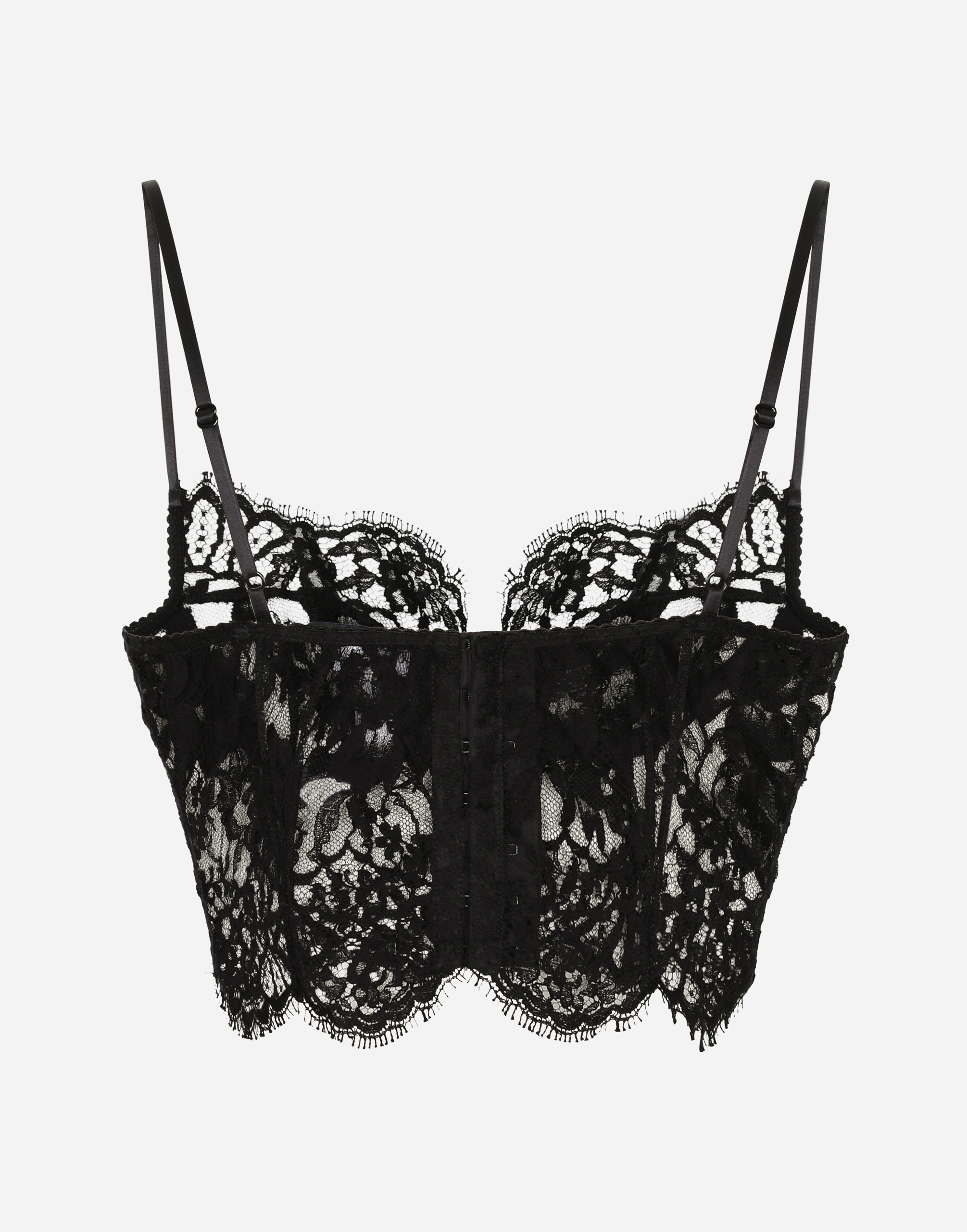 DOLCE & GABBANA LACE BALCONETTE BRALETTE