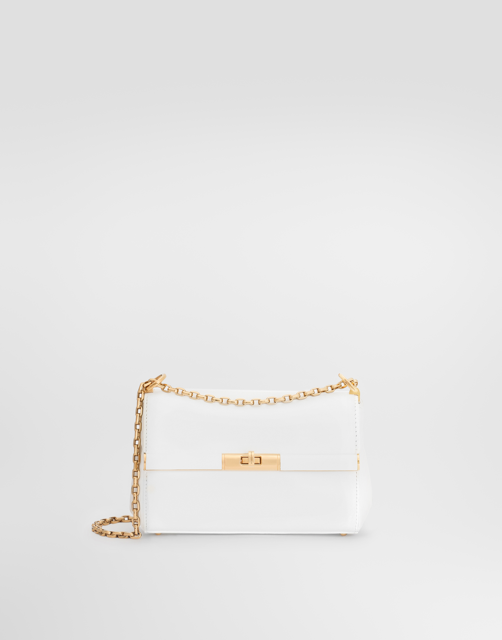 Dolce & Gabbana Dolce&gabbana Marlene Chain Strap Shoulder Bag In White