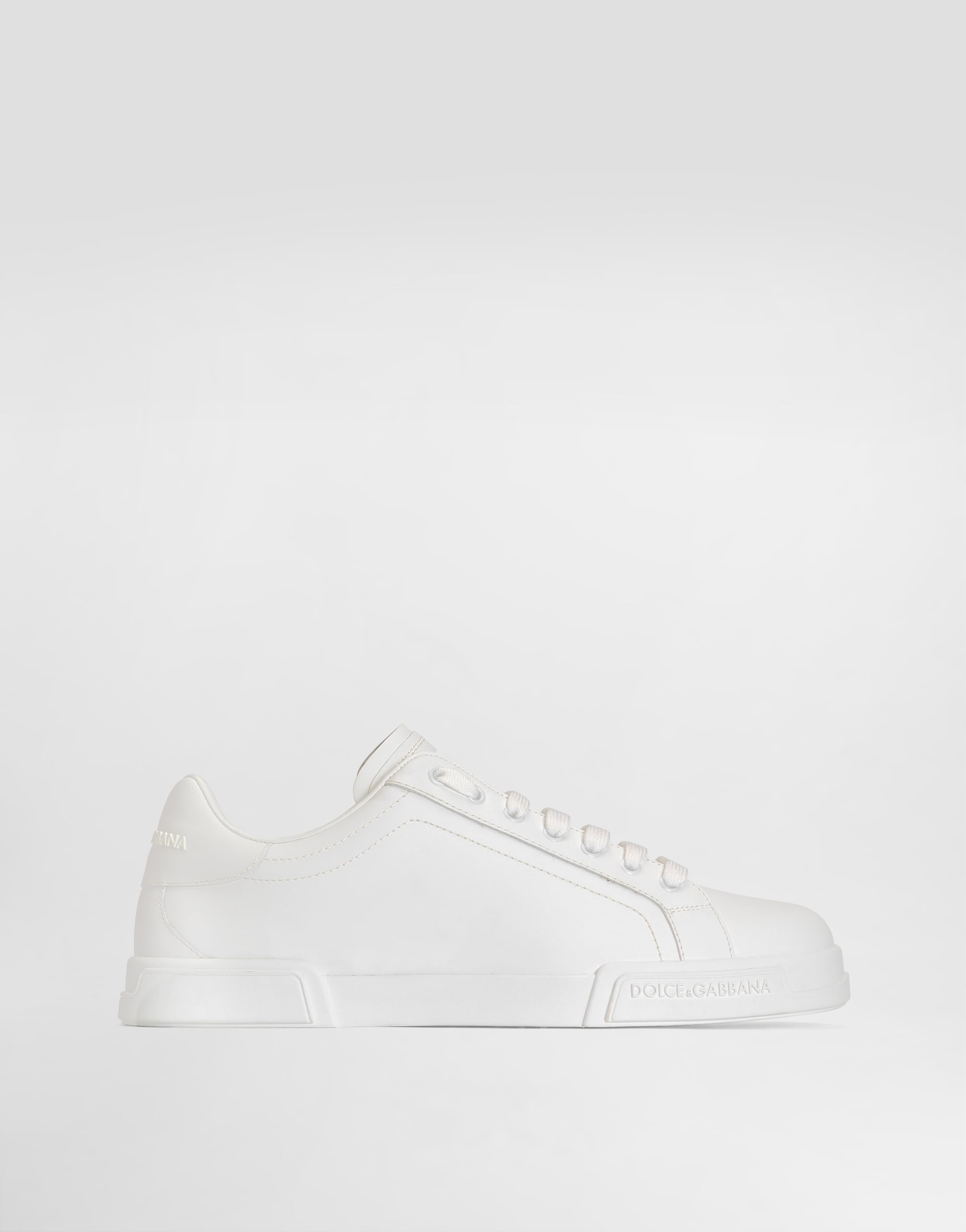 Portofino Light sneaker in calfskin in White for Men
