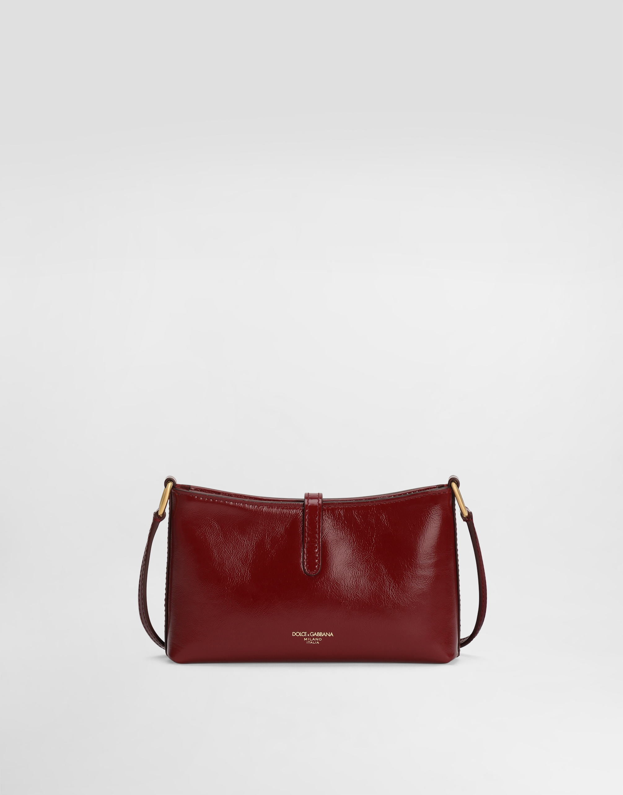 Lock shoulder bag in calfskin