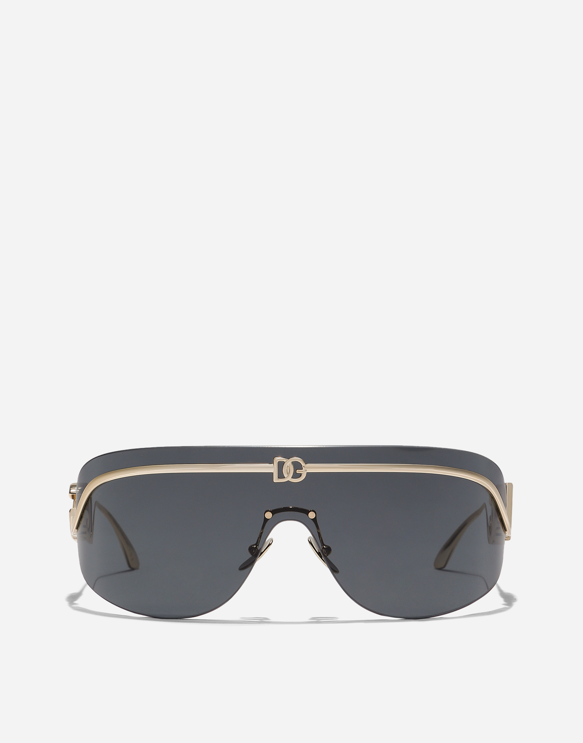 Dolce & Gabbana Statement Sunglasses - Woman New Arrivals Black And Gold Onesize