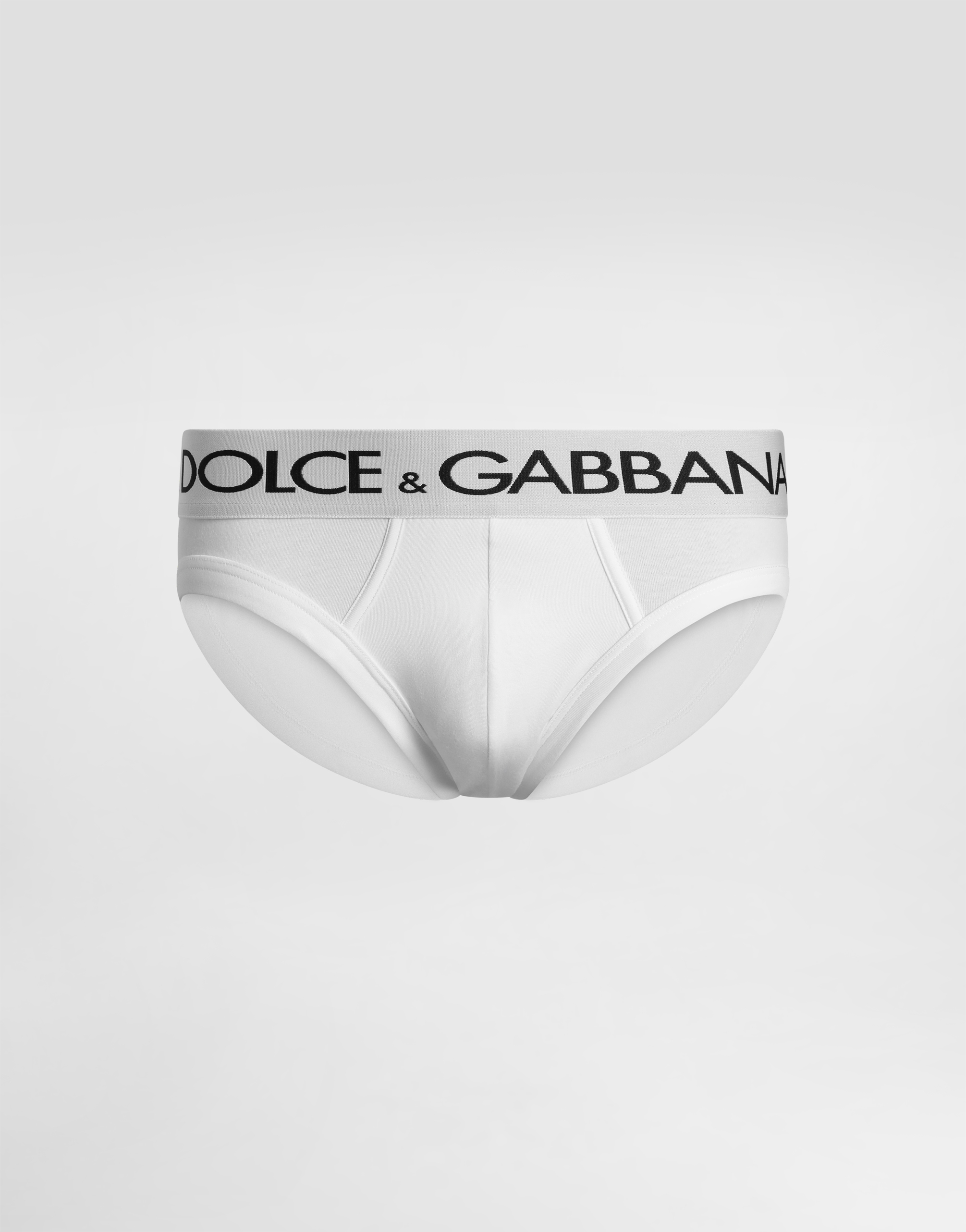 Mid-rise briefs two-way stretch cotton