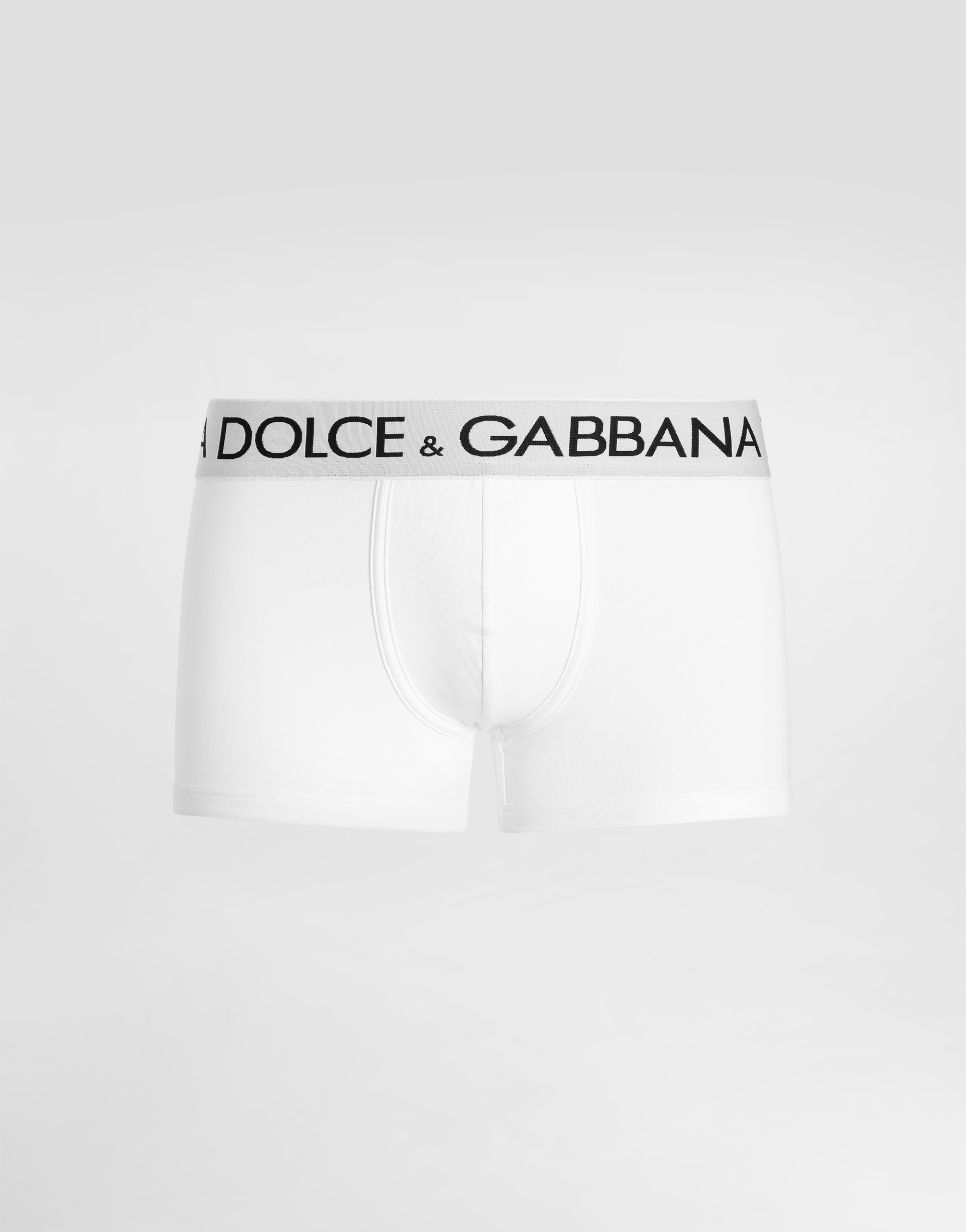DOLCE & GABBANA TWO-WAY STRETCH COTTON BOXERS