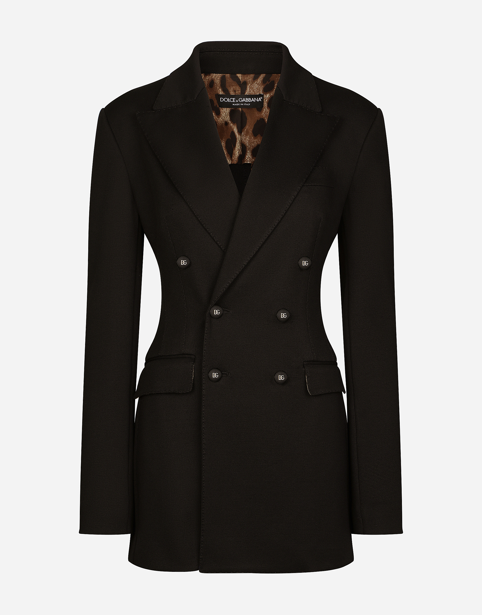 Dolce & Gabbana Giacca - Woman Blazers Black Viscose