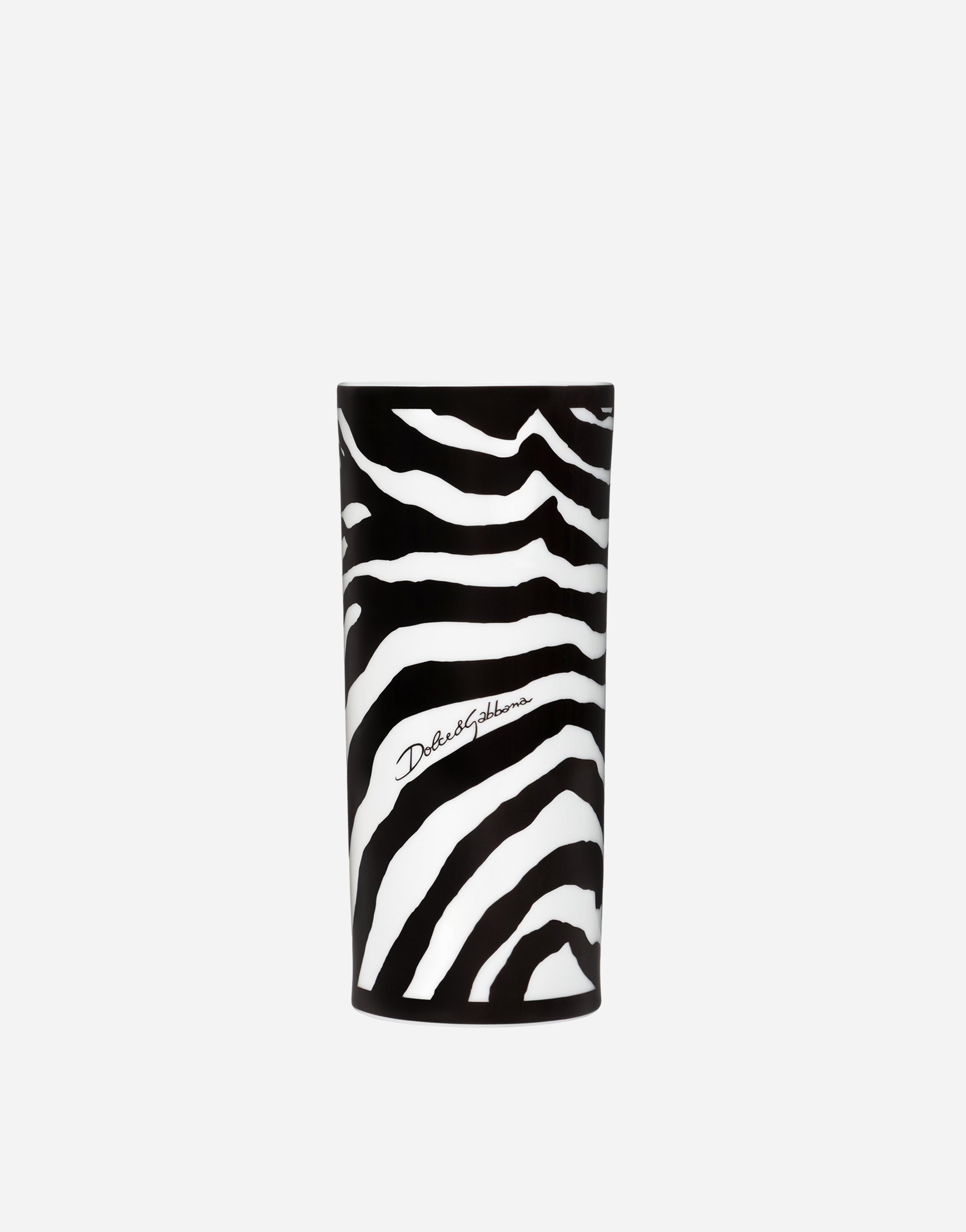 Cylindrical Porcelain Vase