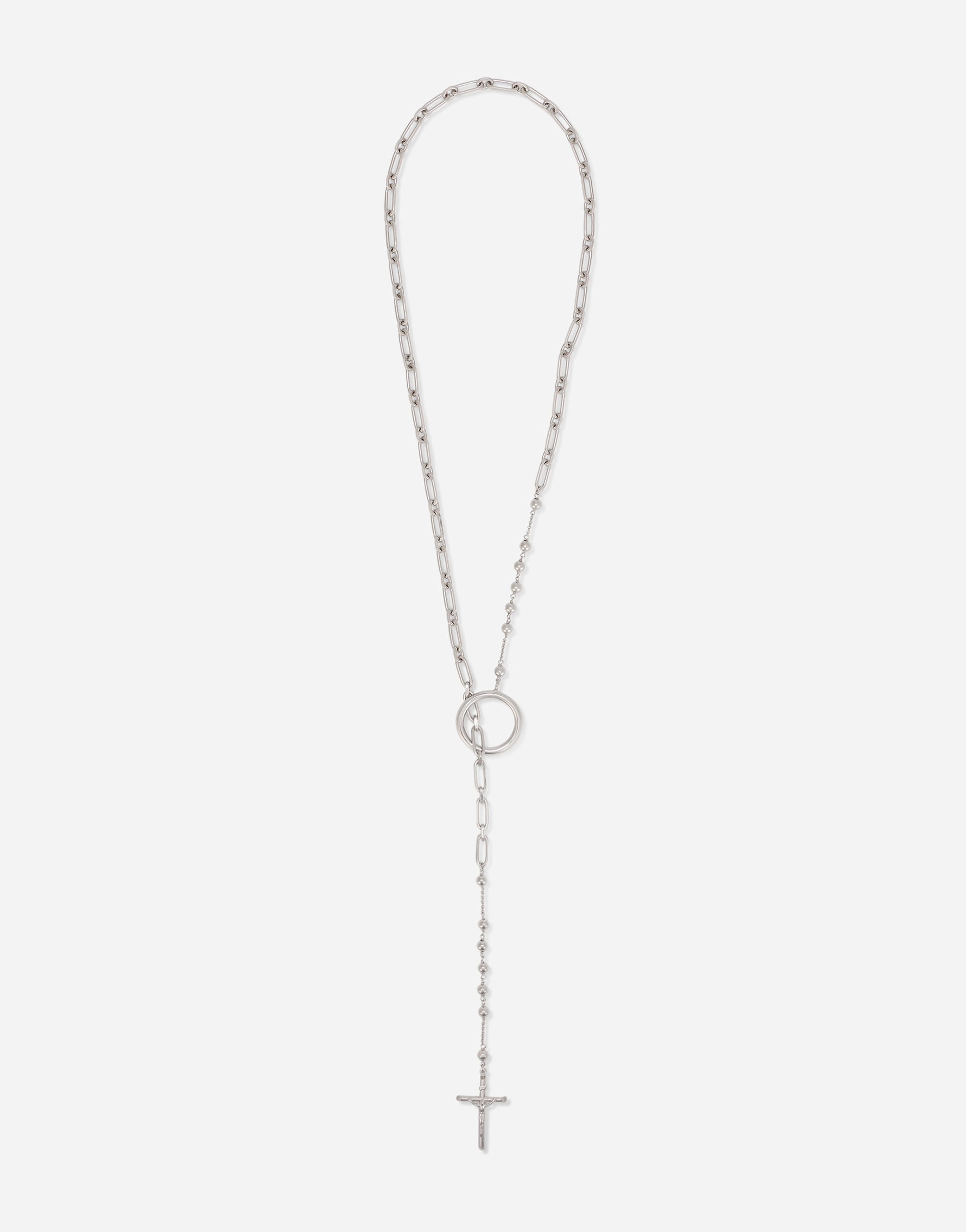 Dolce & Gabbana Collana - Man Silver Metal Onesize
