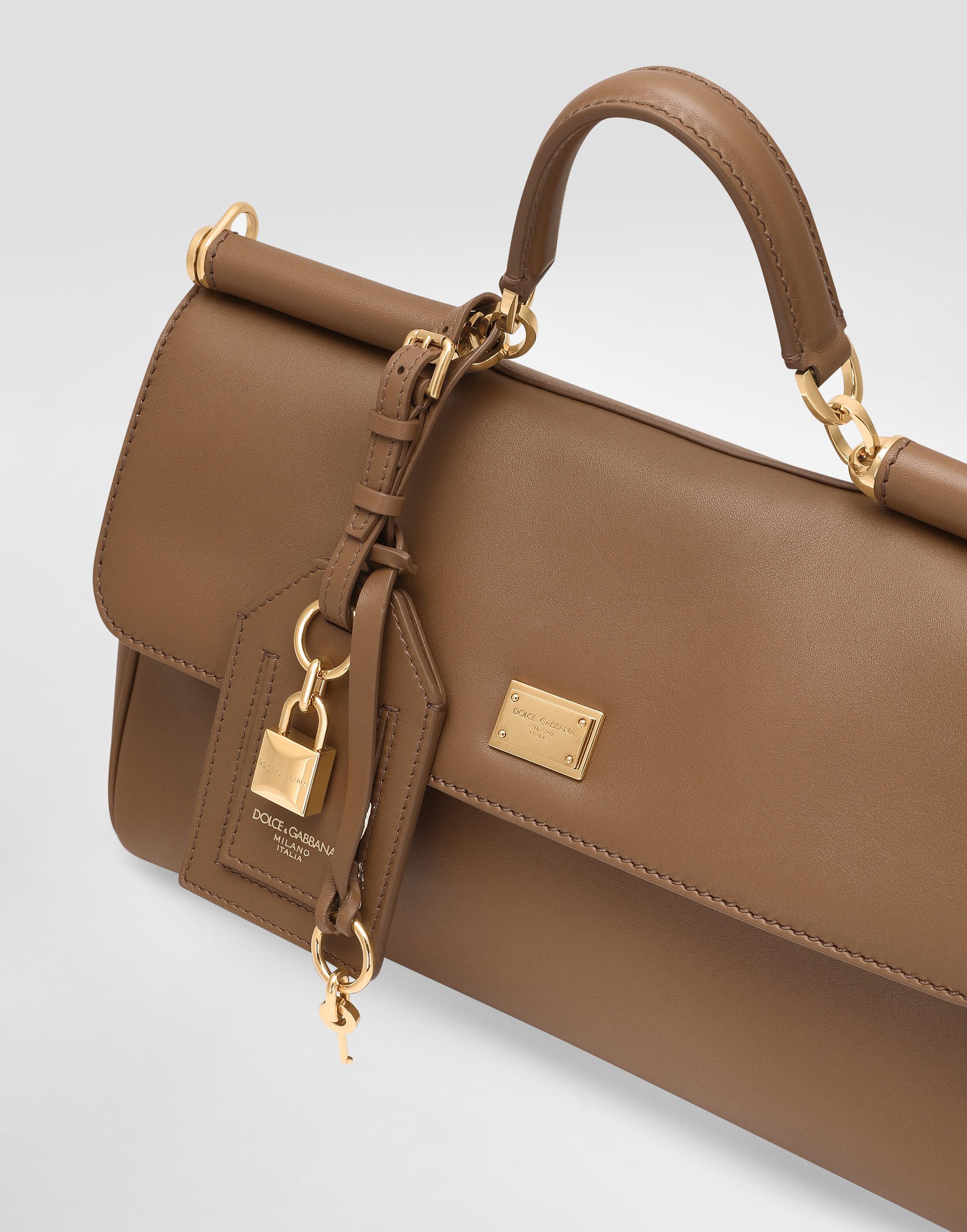 My Sicily handbag in plongé calfskin