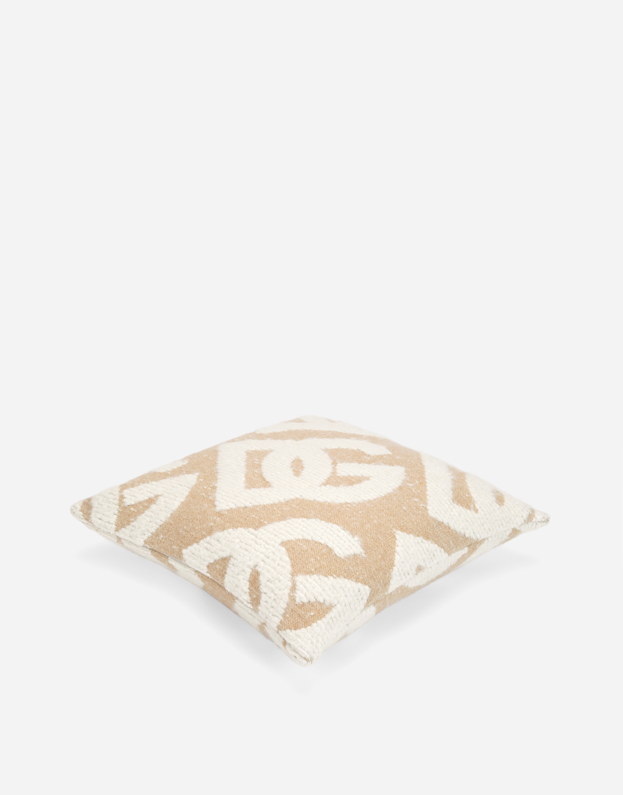 Dolce & Gabbana Wool, Silk, And Cashmere Cushion Medium In Nude