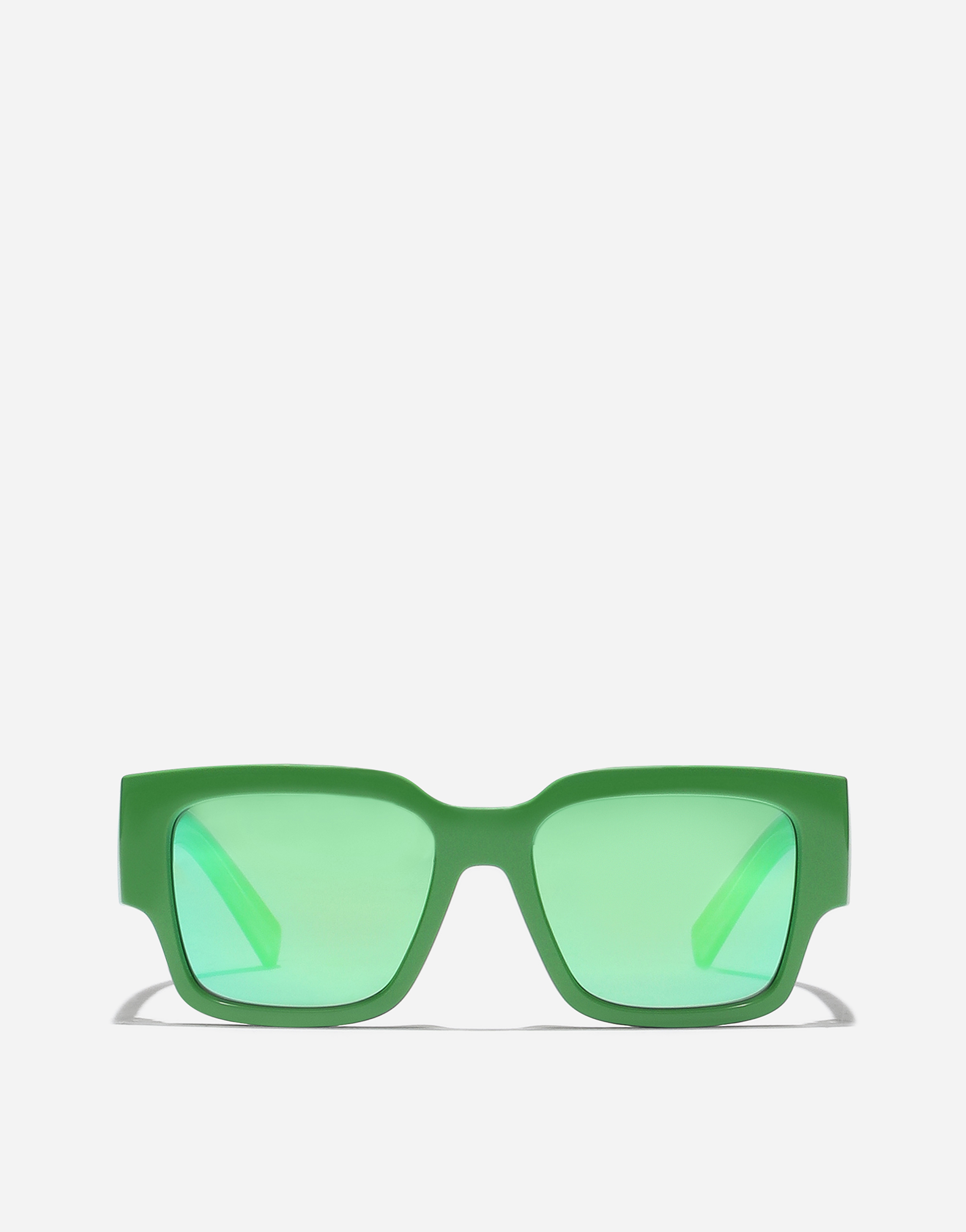 Dolce & Gabbana Dna Logo Sunglasses - Man Sunglasses Green Onesize