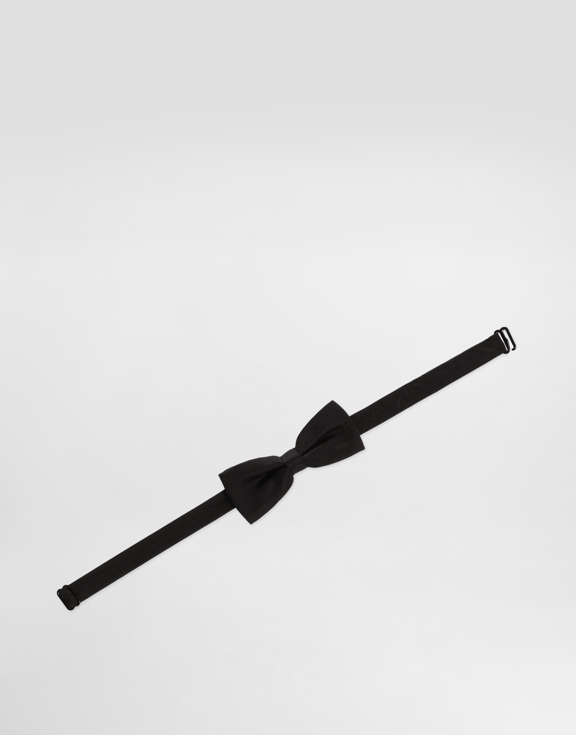 Dolce & Gabbana Silk Bow Tie - Man Accessories Black Ii