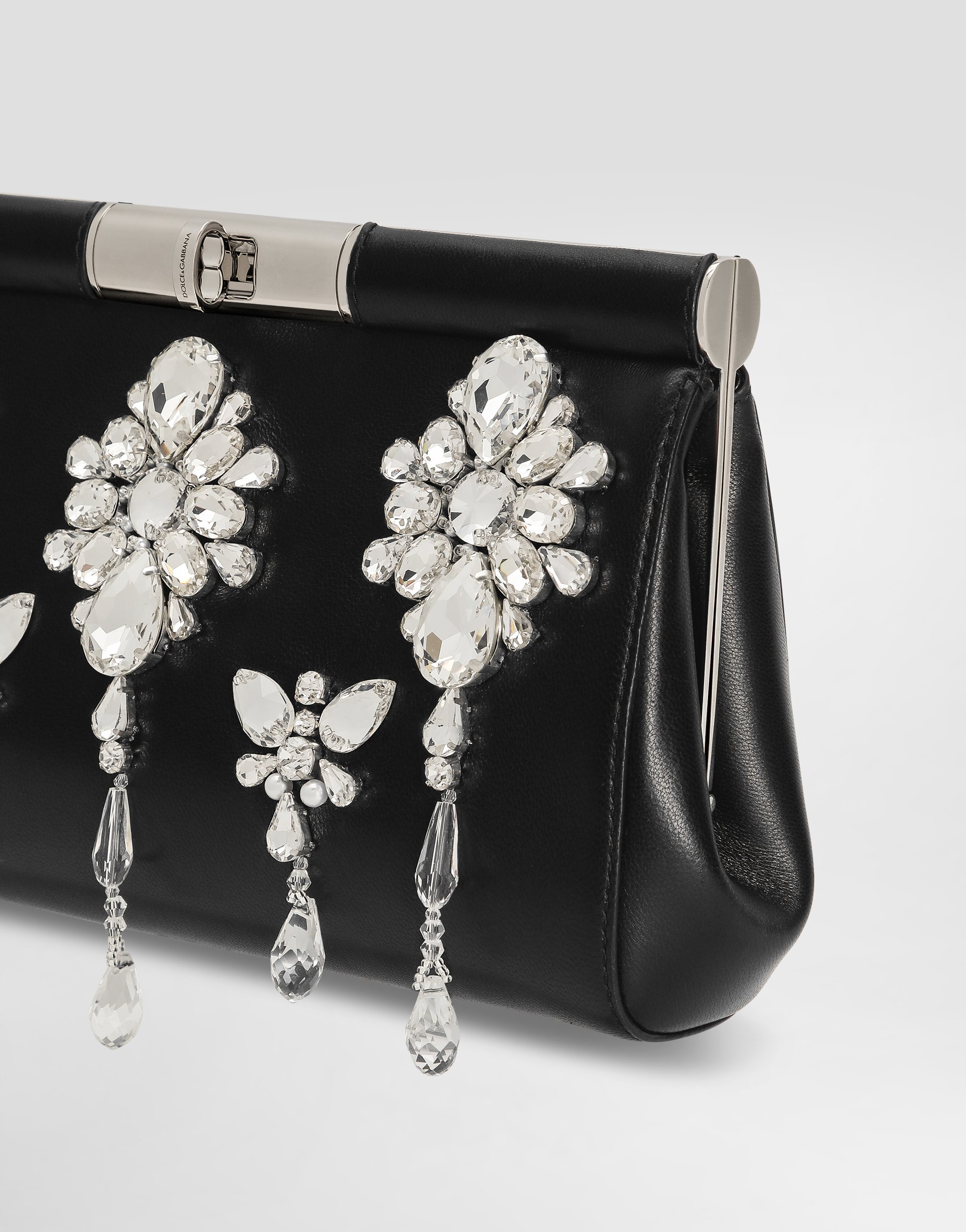Crystal embroidered Marlene handbag