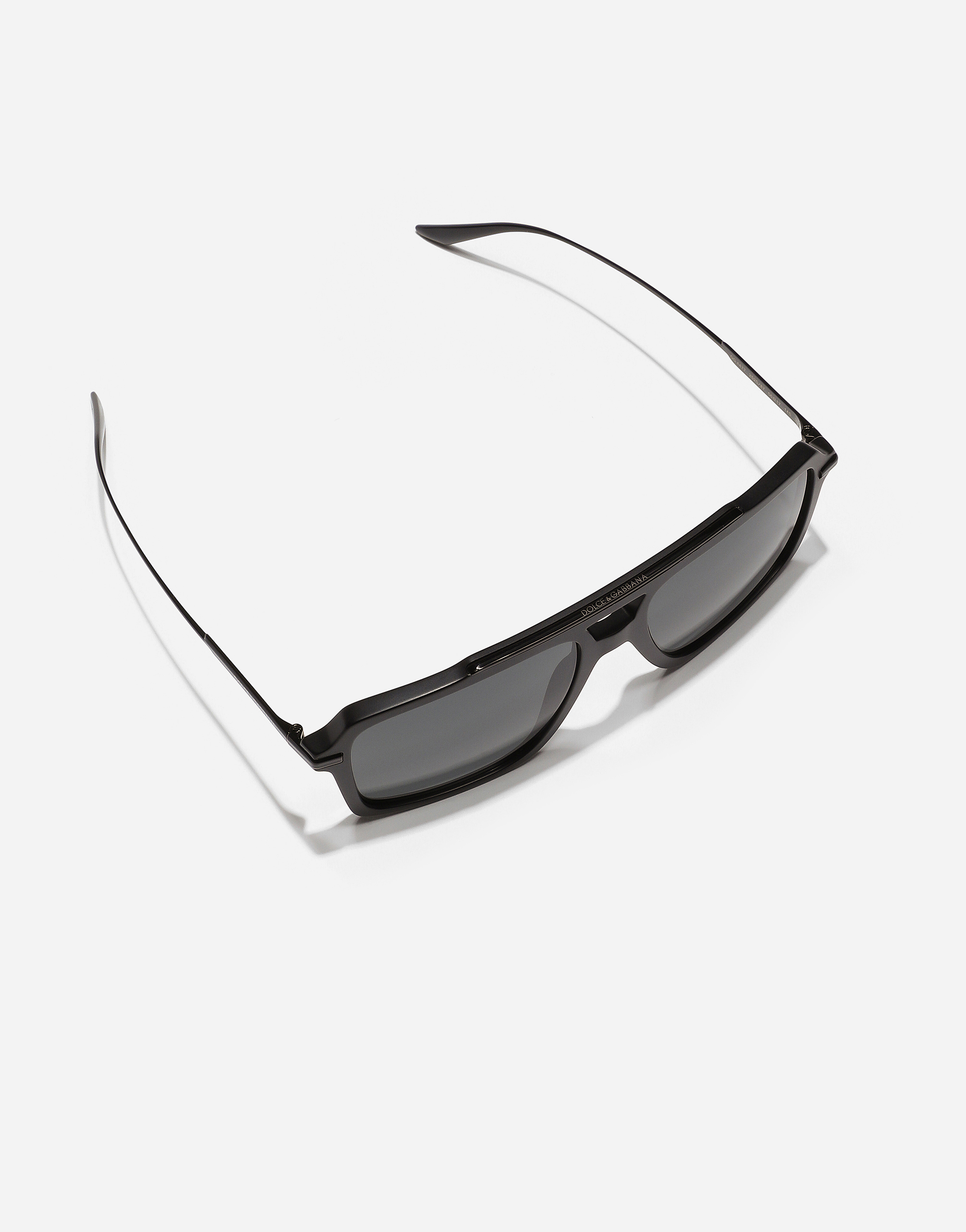 Dolce & Gabbana Dg Metal Classic Sunglasses In Matte Black
