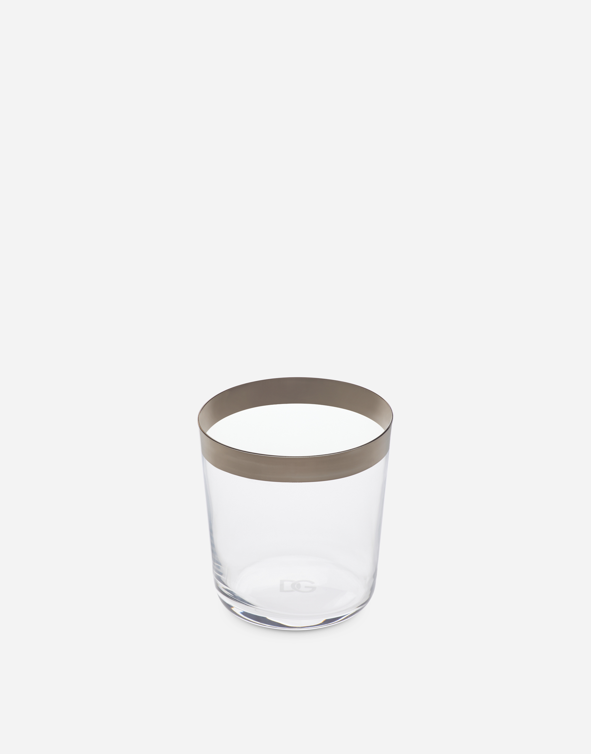 Dolce & Gabbana Set 2 Water Glasses In Multicolor