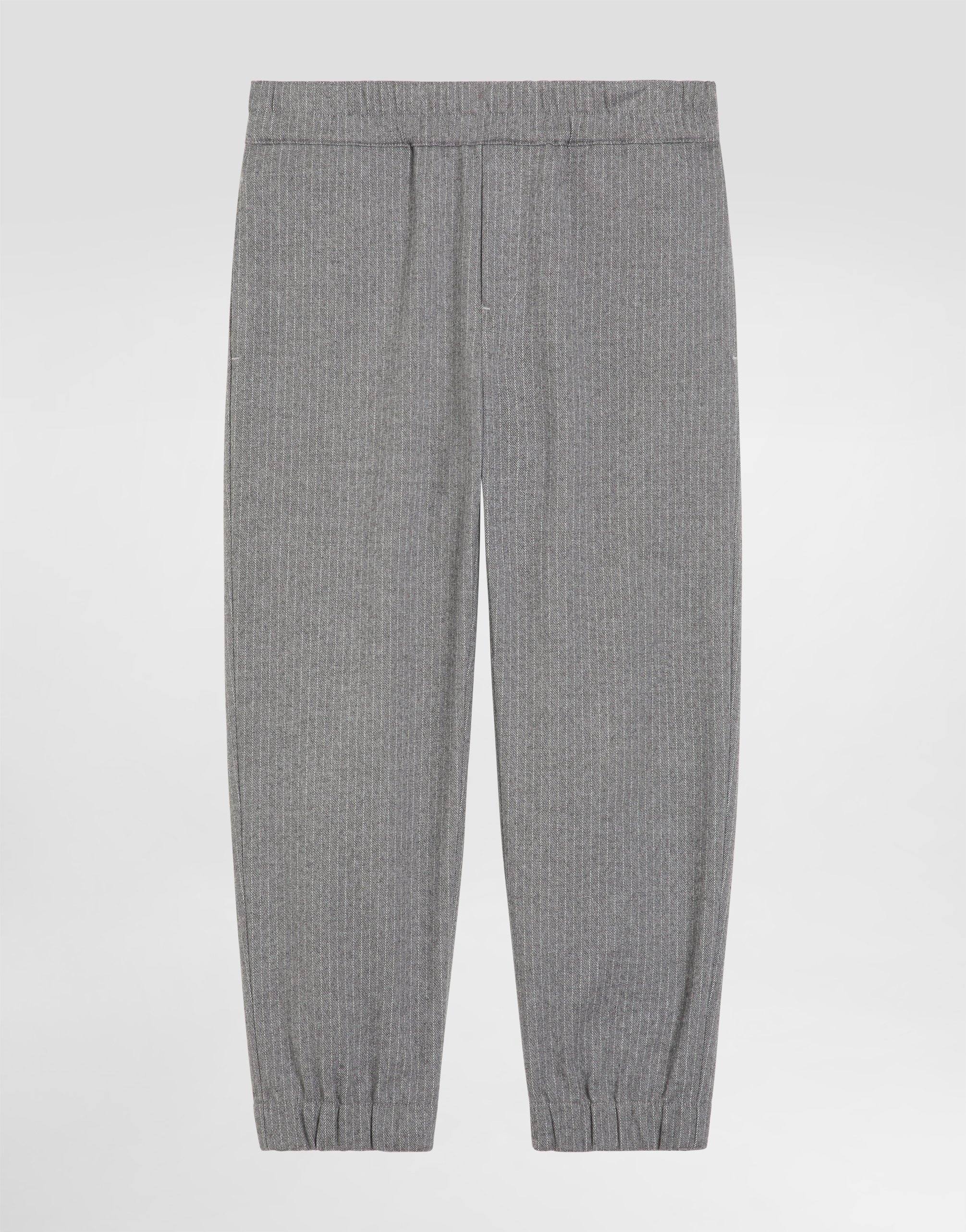 Pinstripe trousers