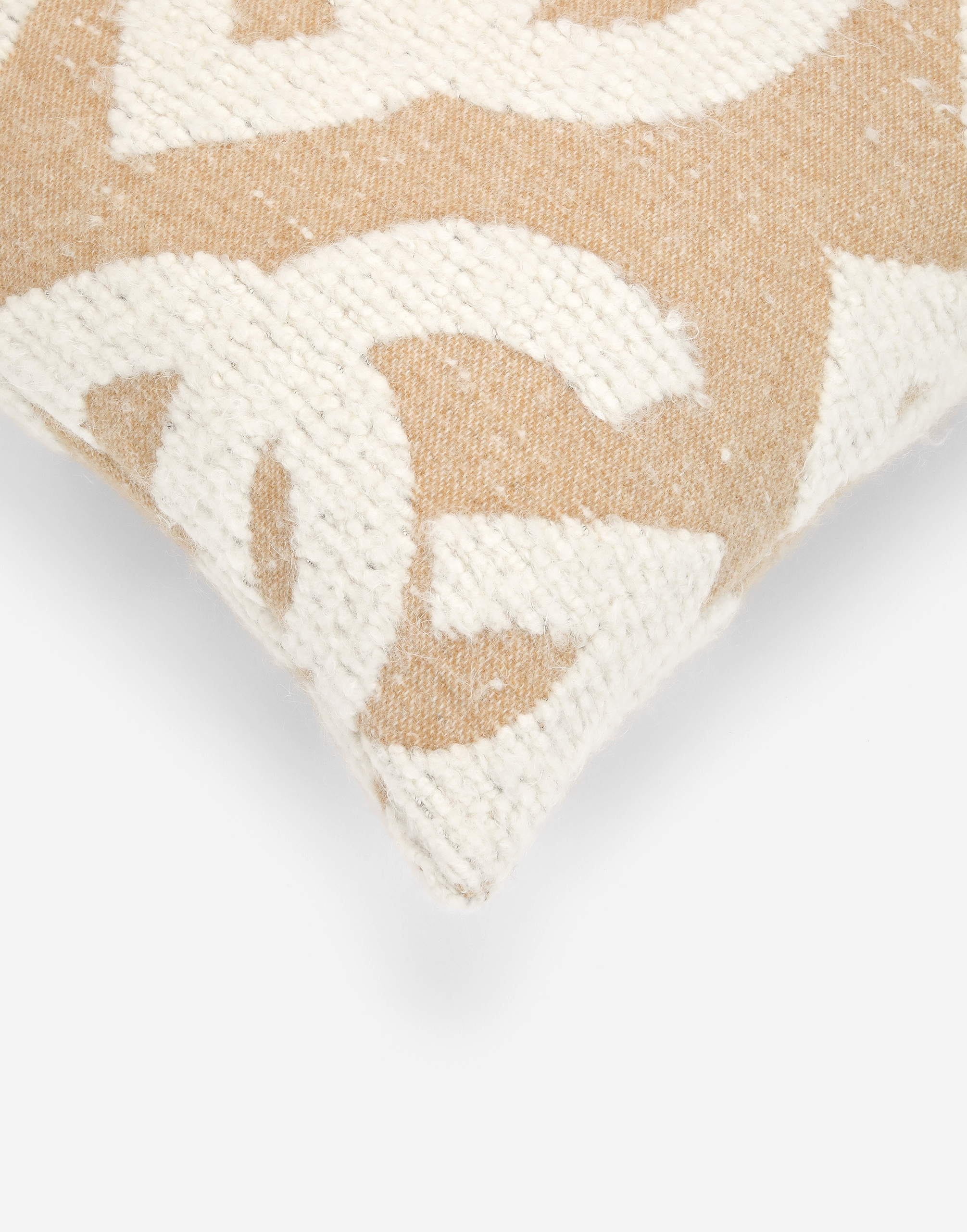 Dolce & Gabbana Wool, Silk, And Cashmere Cushion Medium In Nude