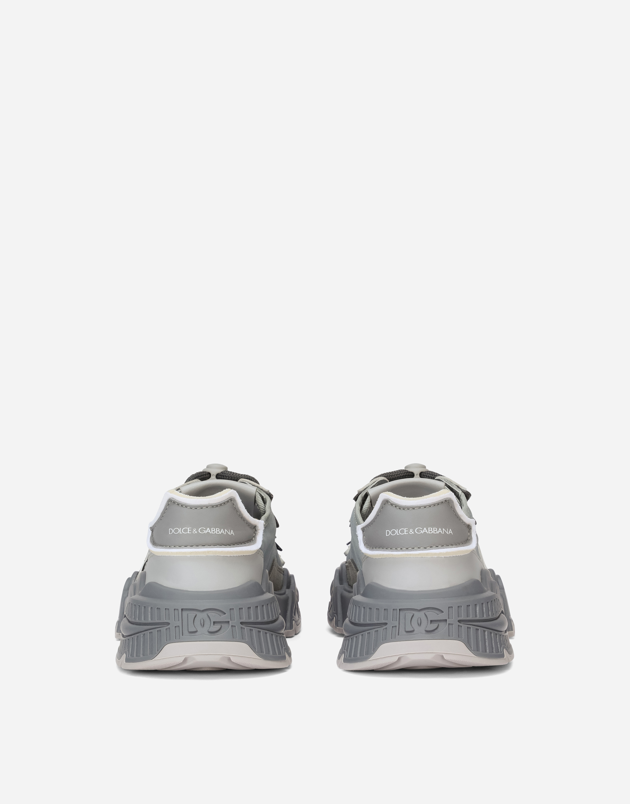 DOLCE & GABBANA MIXED-MATERIALS DAYMASTER SNEAKERS