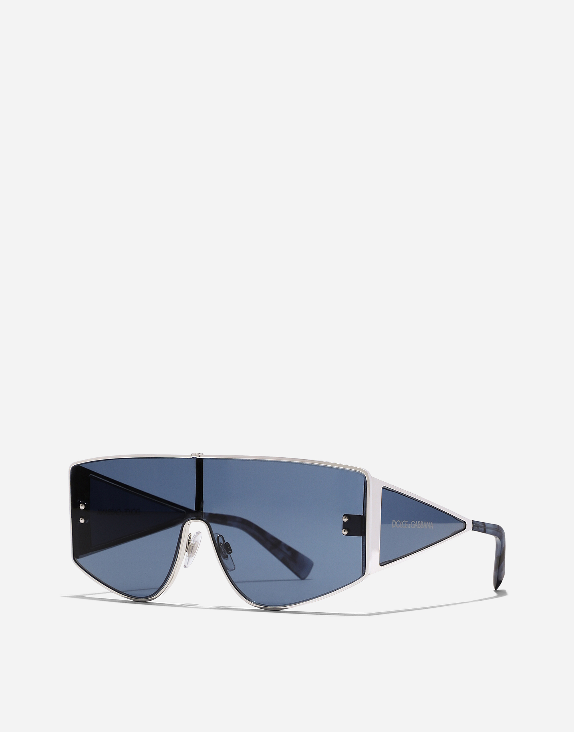 Shop Dolce & Gabbana Dna Sunglasses In Blue