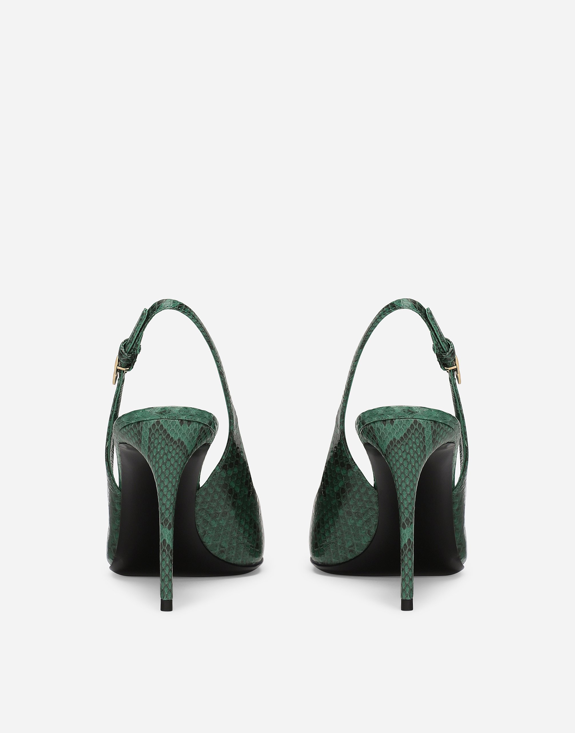 Dolce & Gabbana Slingback In Green