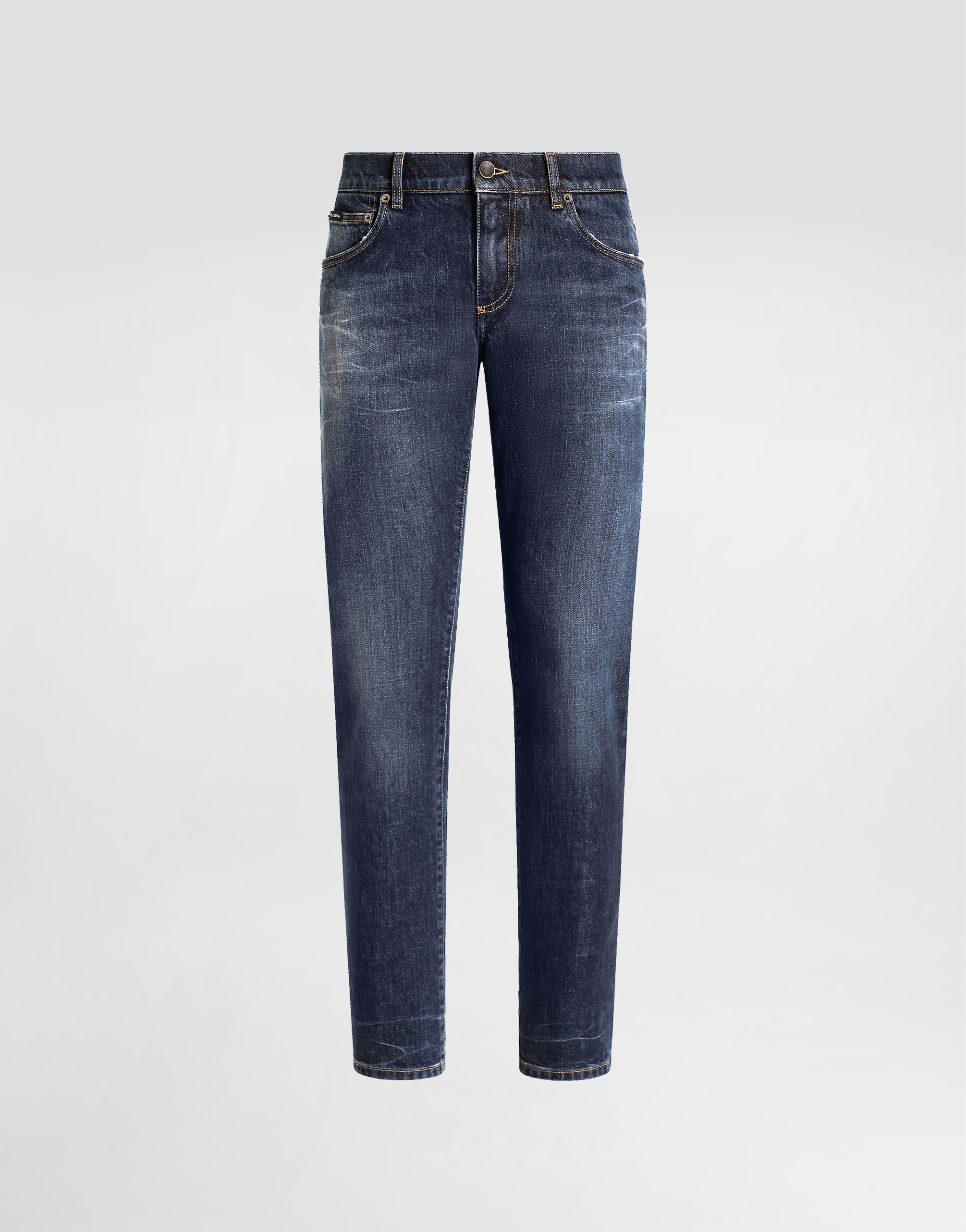 DOLCE&GABBANA デニム Denim trousers in Multicolor for Men | Dolce&Gabbana® US