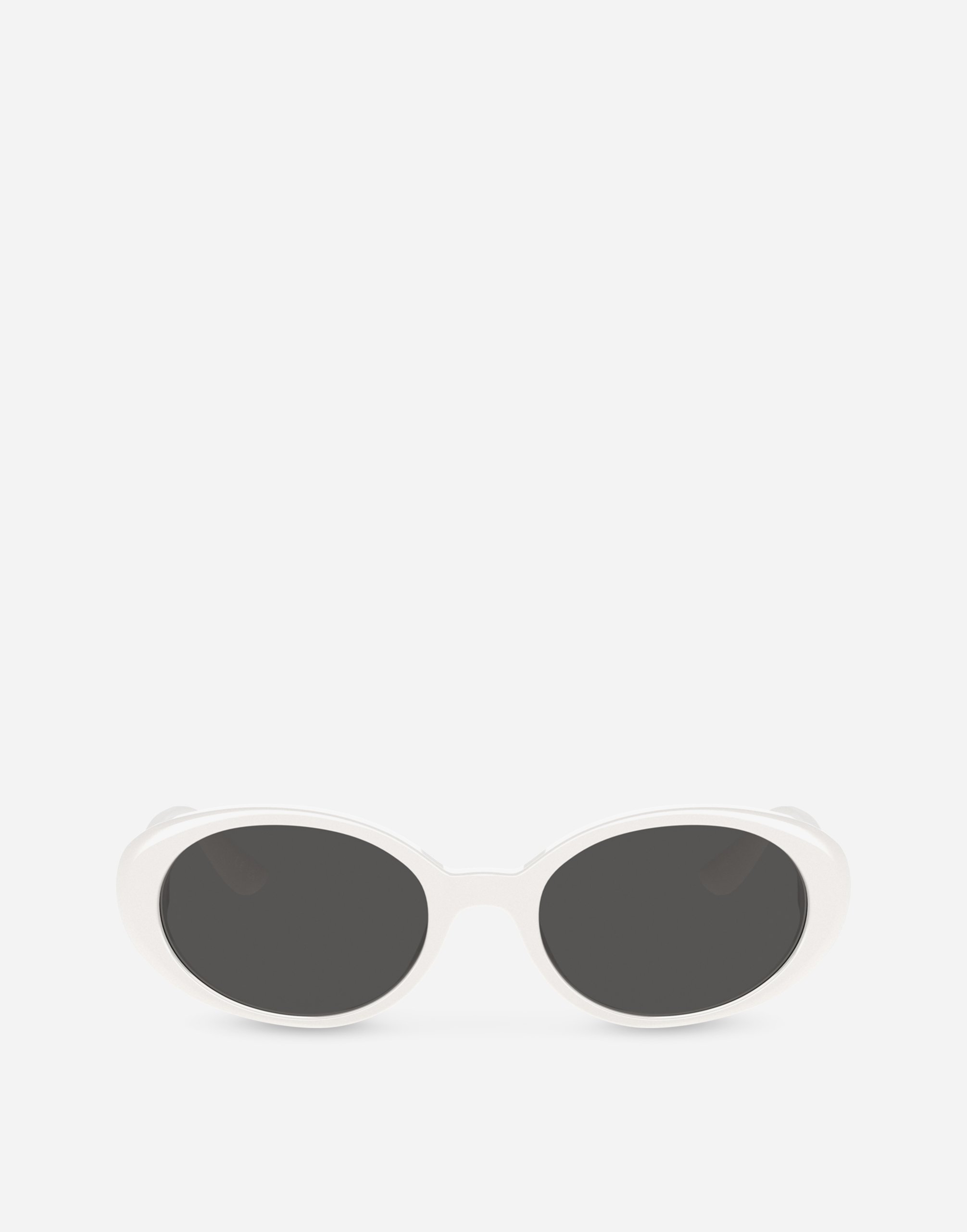 Shop Dolce & Gabbana Re-edition | Dna Sunglasses In White