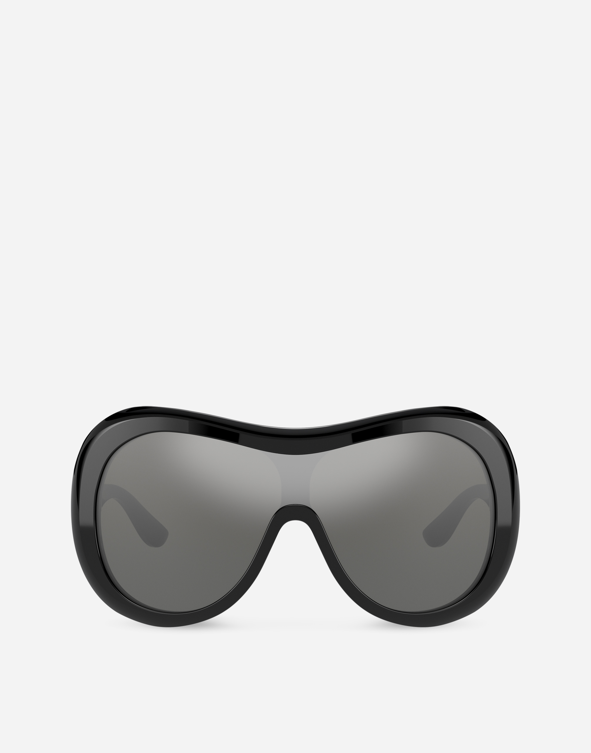 Dolce & Gabbana Dna Oversize-frame Sunglasses In Black
