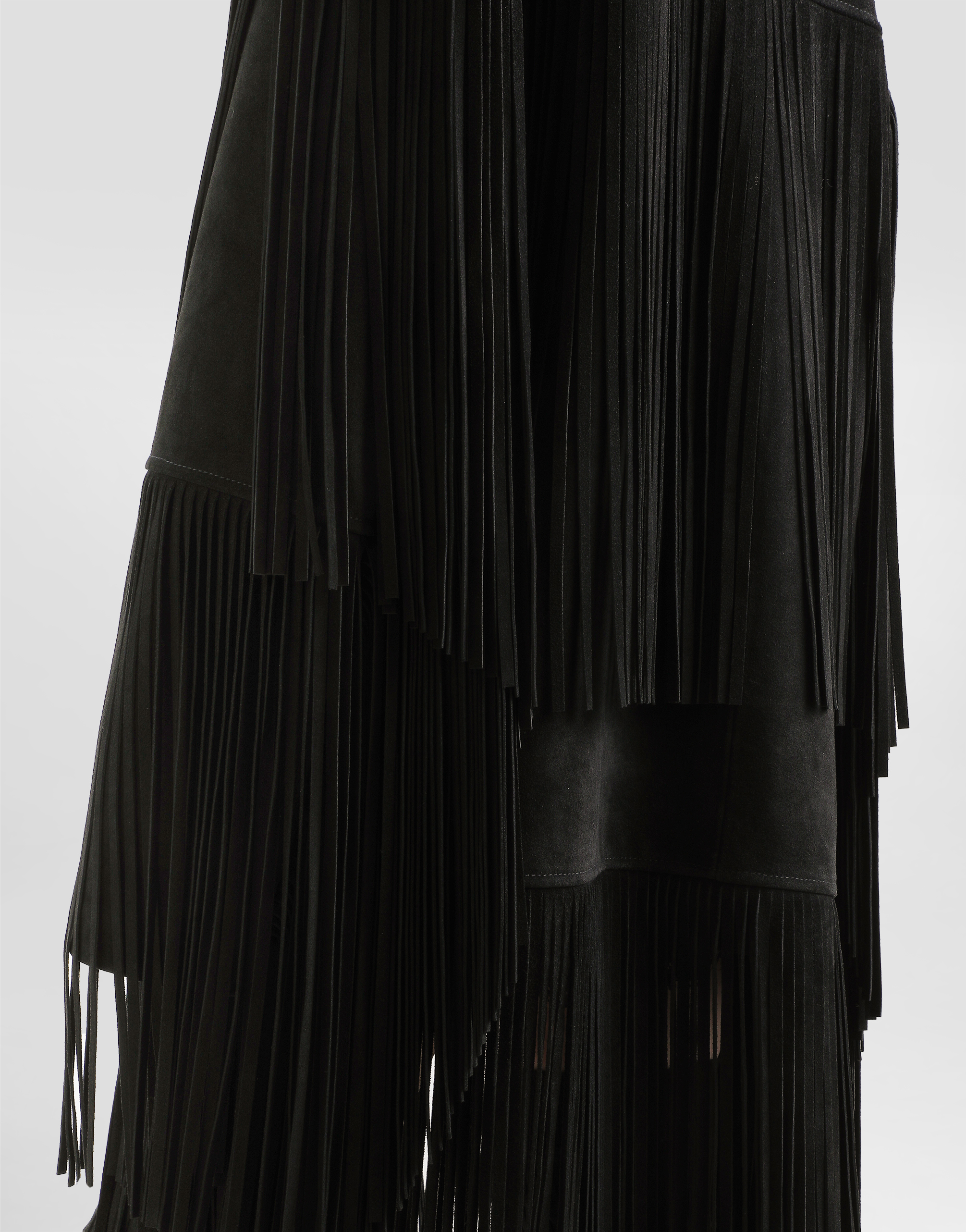 Split leather jacket